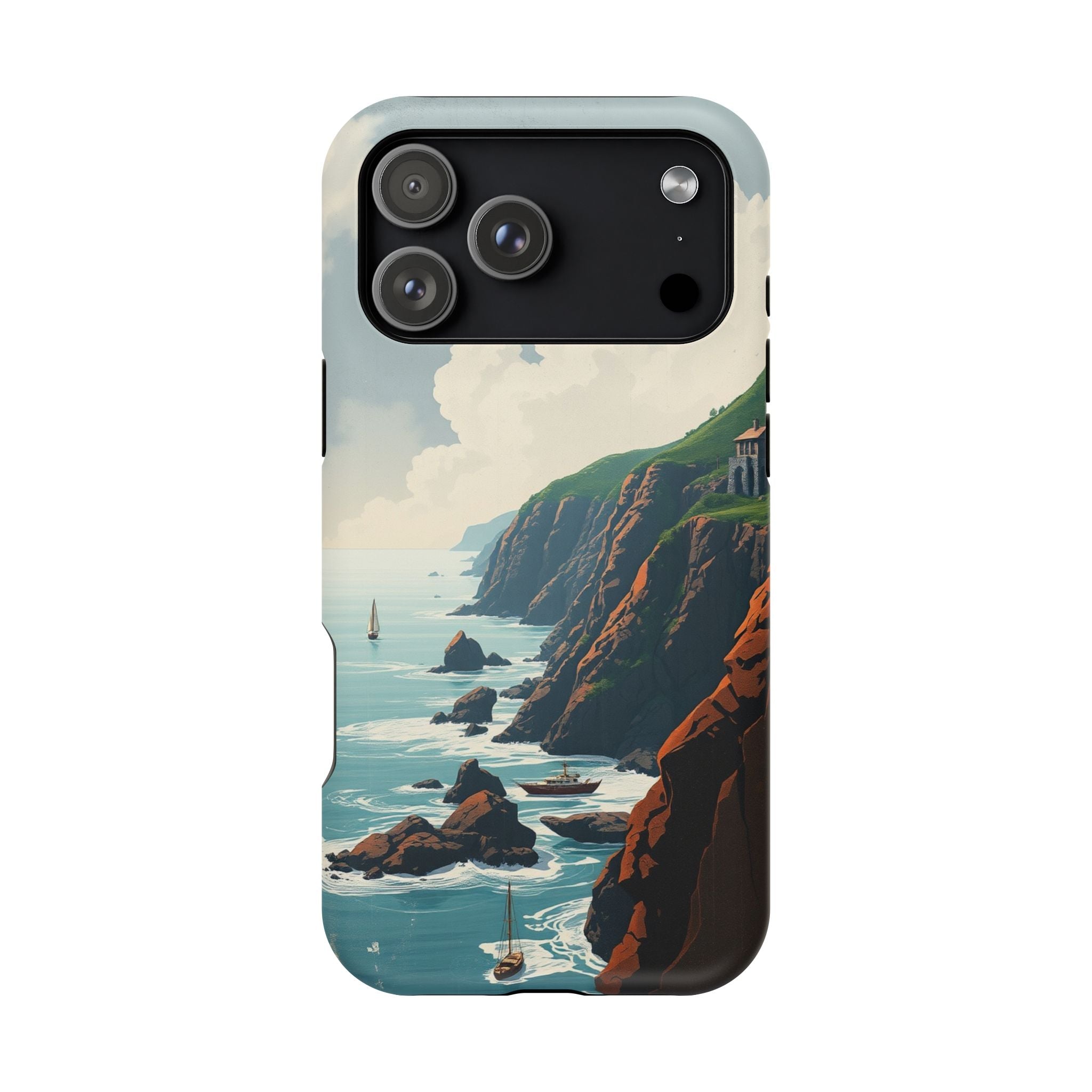 iPhone Hibiscus Coast Bold Art Slim Everyday Designer Case · iPhone Case