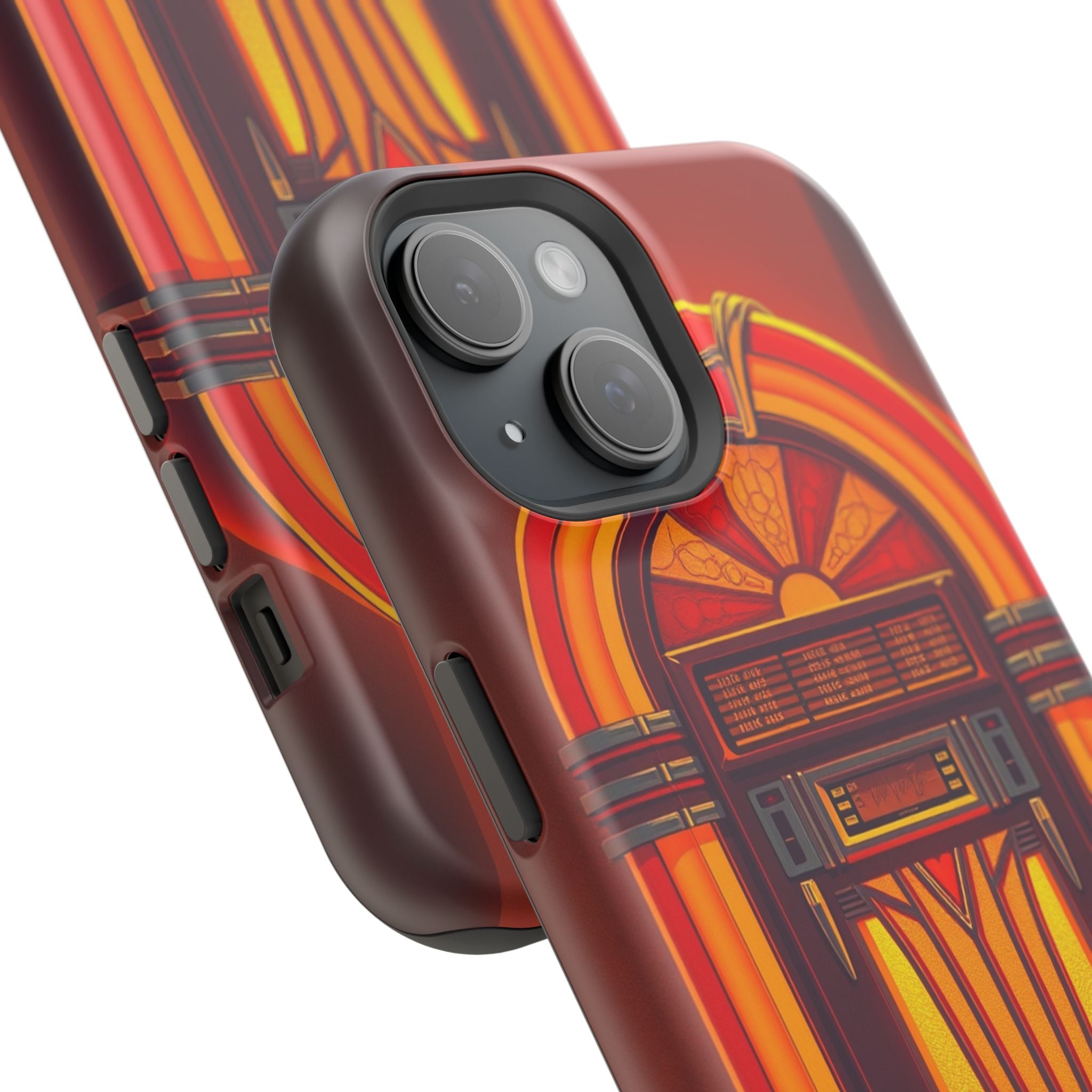 iPhone Jukebox Glow Pop Art Bold Bold Modern Everyday Snap Case · iPhone Case
