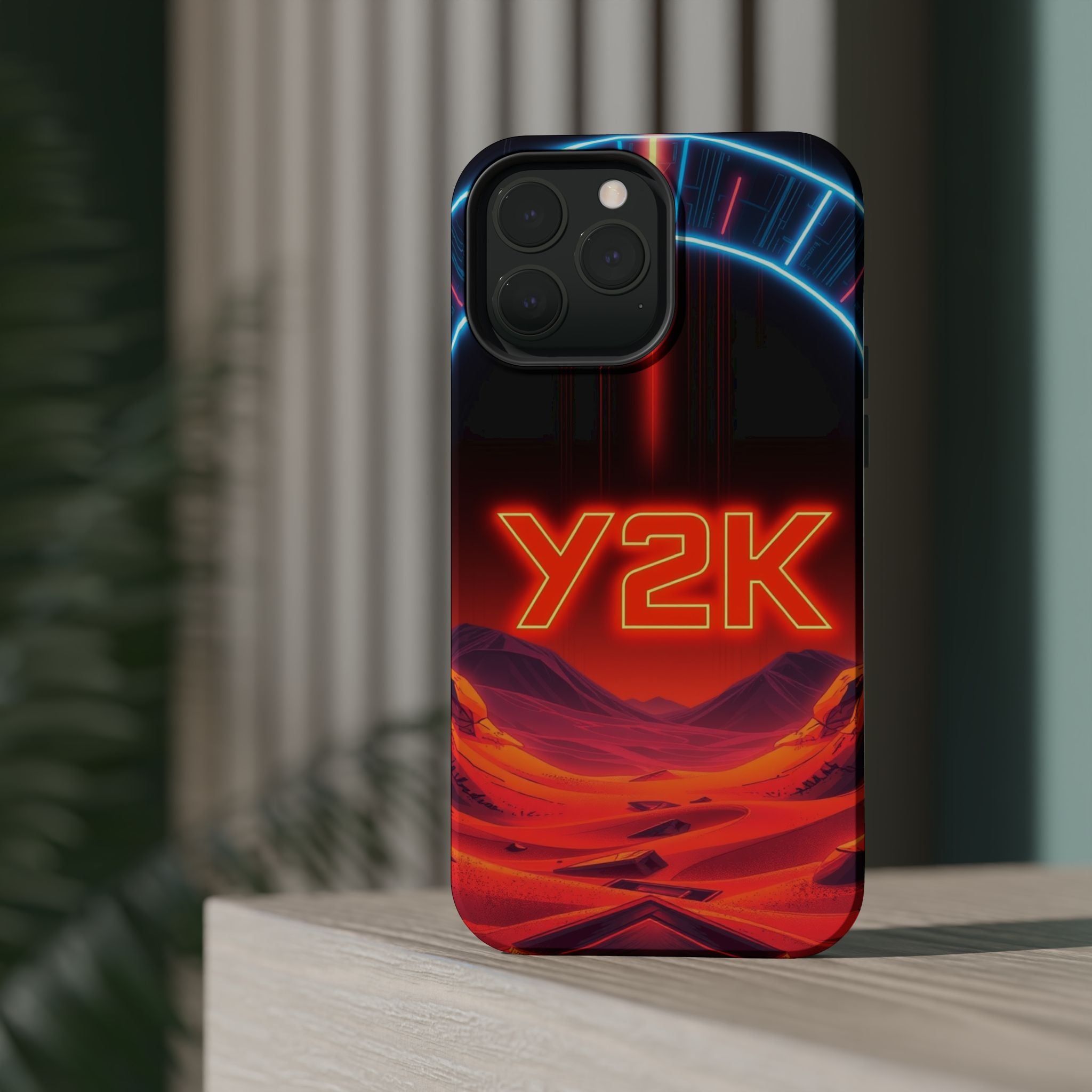 iPhone Y2K Holographic Enchanted Art Slim Everyday Designer Case · iPhone Case