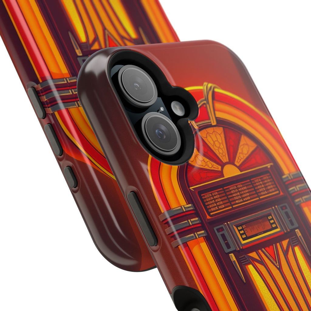 iPhone Jukebox Glow Pop Art Bold Bold Modern Everyday Snap Case · iPhone Case