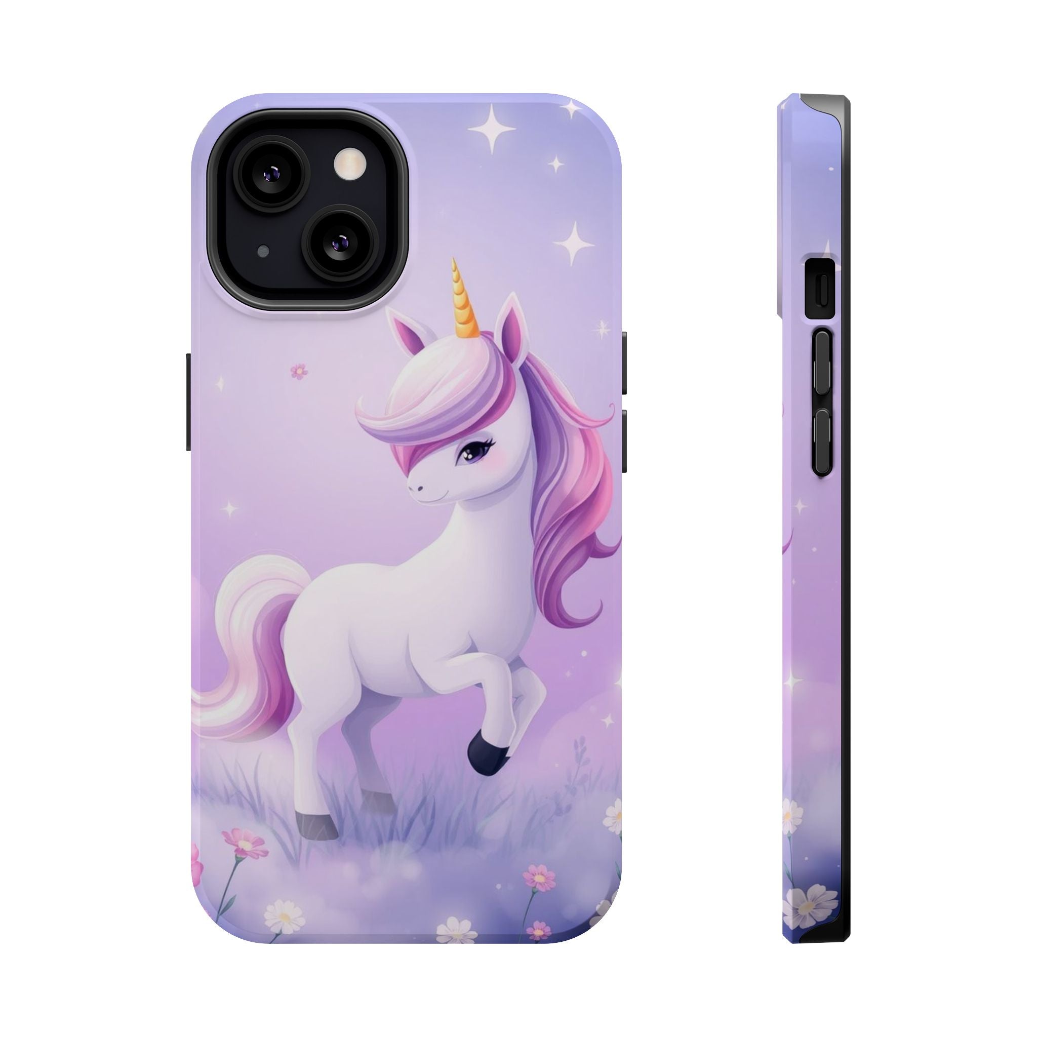 iPhone Lilac Mist Unicorn Kids Fun iPhone Phone Case Gift Artistic · iPhone Case