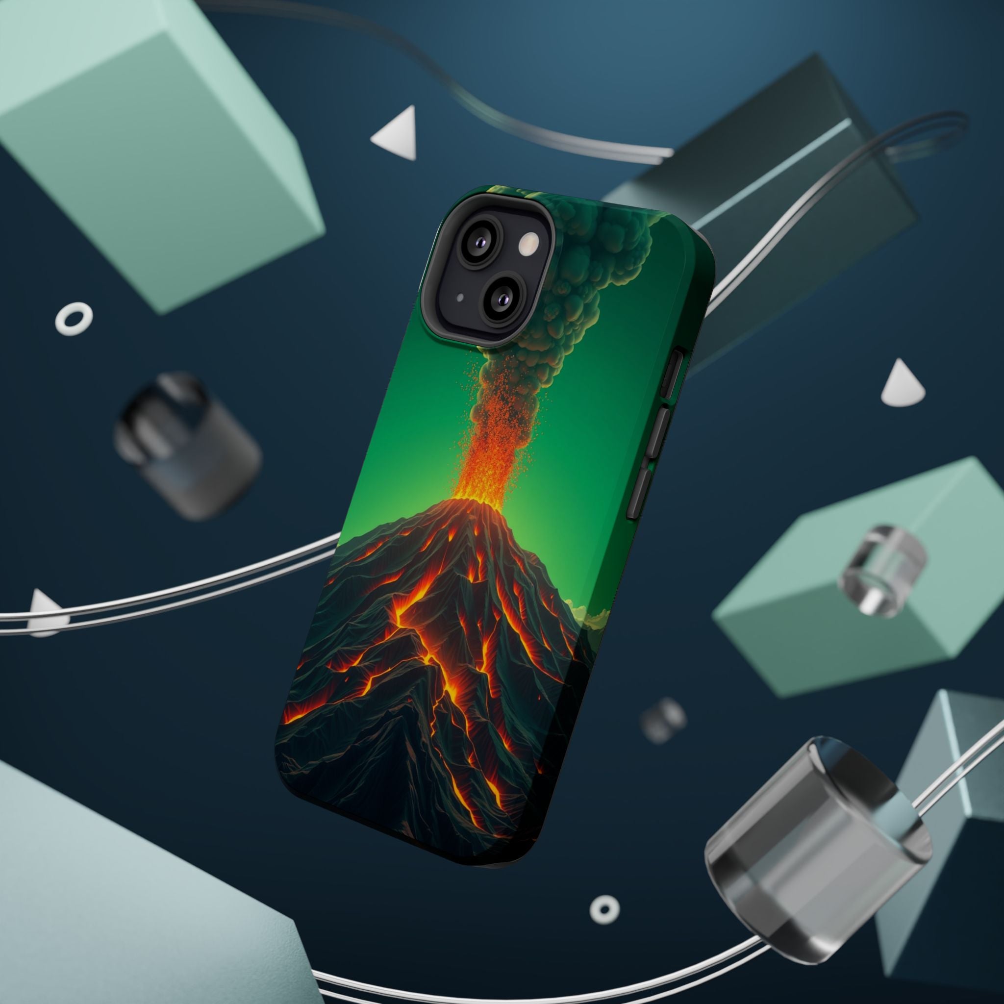 iPhone Dreamy Volcanic Eruption Design Slim Everyday Designer Case · iPhone Case