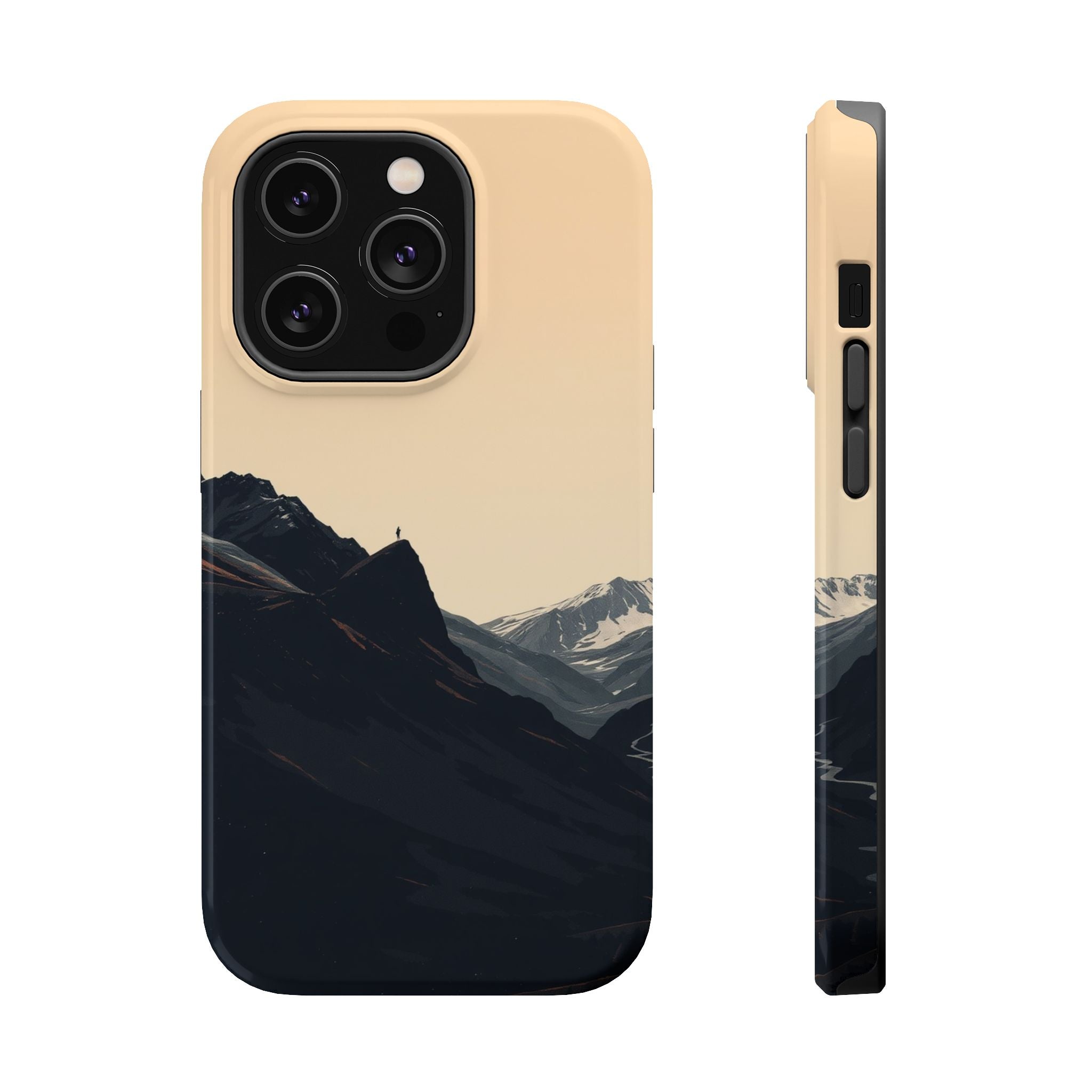 iPhone Serene Arctic Tundra Design Bold Modern Everyday Snap Case · iPhone Case