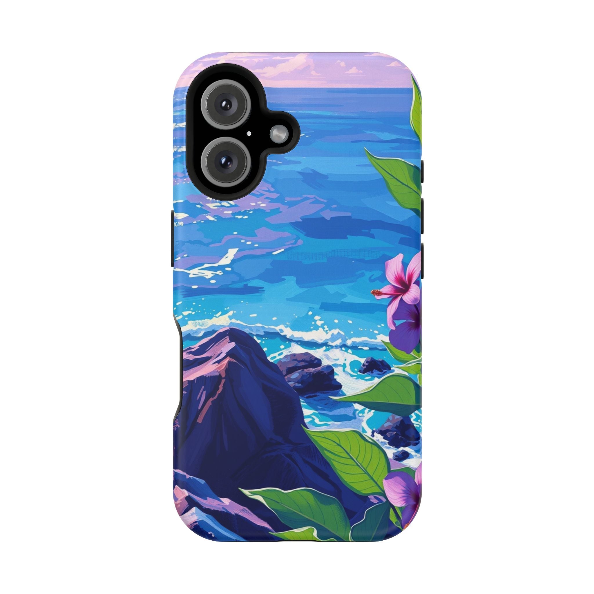 iPhone Hibiscus Coast Enchanted Art Slim Everyday Designer Case · iPhone Case
