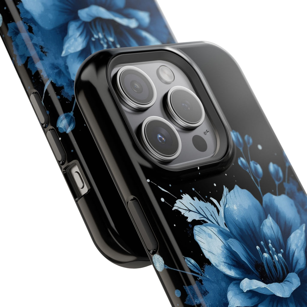 iPhone Serene Floral Watercolor Splash Design Slim Everyday Designer · iPhone Ca