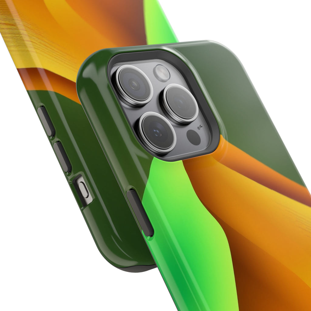 iPhone Emerald Green And Gold Desert Dunes Slim iPhone Everyday · iPhone Case