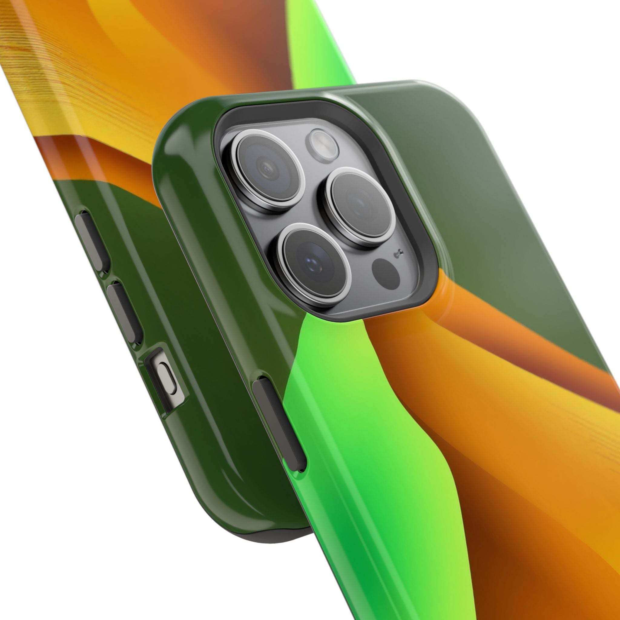 iPhone Emerald Green And Gold Desert Dunes Slim iPhone Everyday · iPhone Case