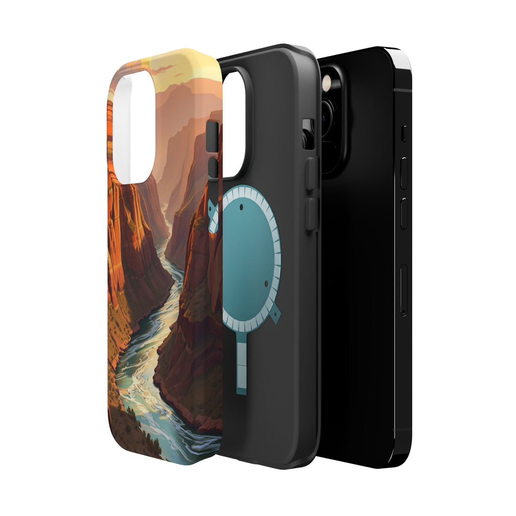 iPhone River Canyon Mystic Art Slim Everyday Designer Case · iPhone Case