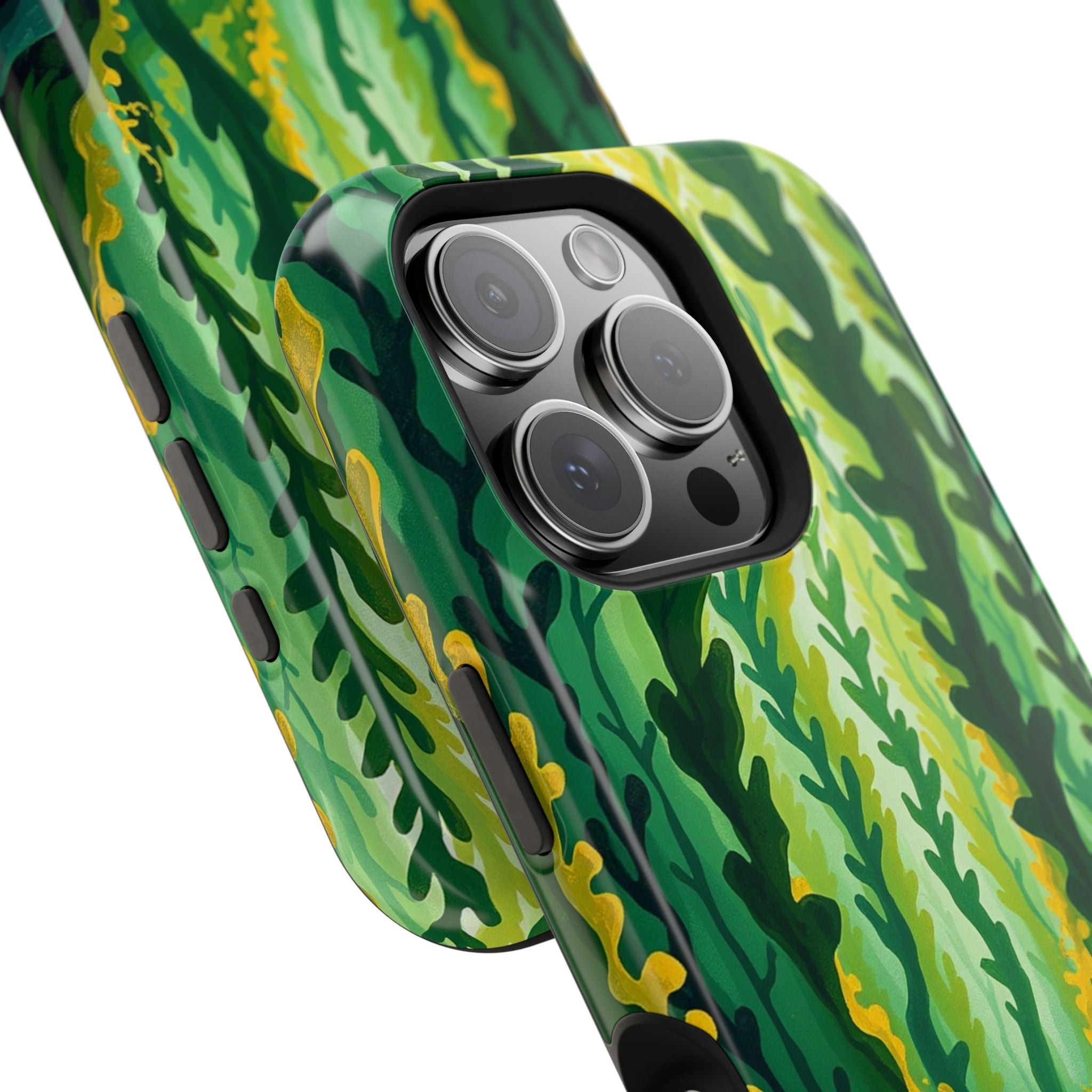 iPhone Kelp Forest Oil Painting Impressionist Slim iPhone Everyday · iPhone Case