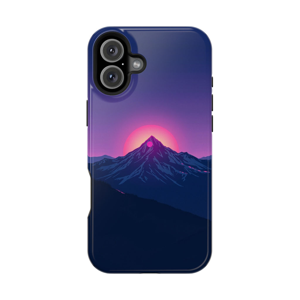 iPhone Mountain at Sunrise Electric Art Slim Everyday iPhone 15 · iPhone Case