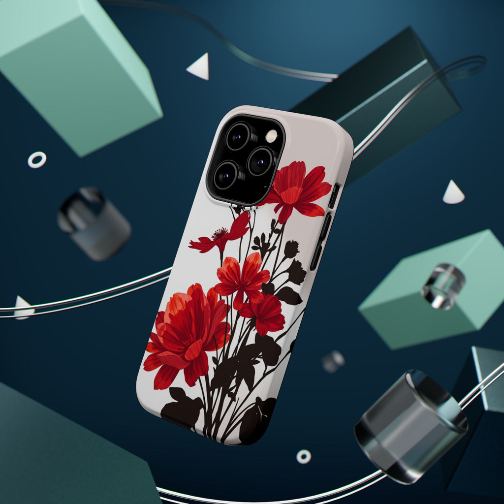 iPhone Floral Silhouette Cinematic Art Slim Snap Case · iPhone Case