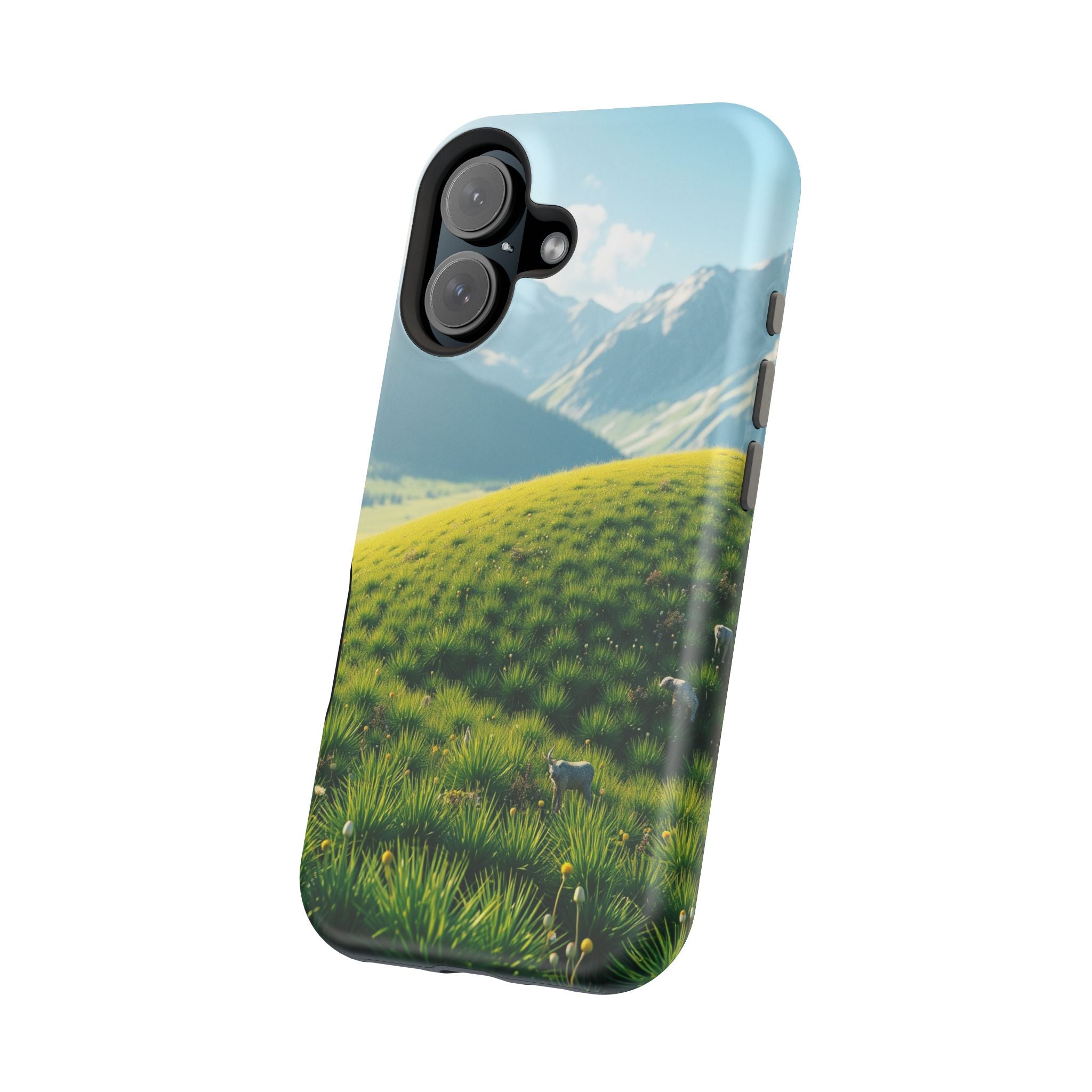 iPhone Vibrant Alpine Meadow Design Slim Everyday Designer Case · iPhone Case