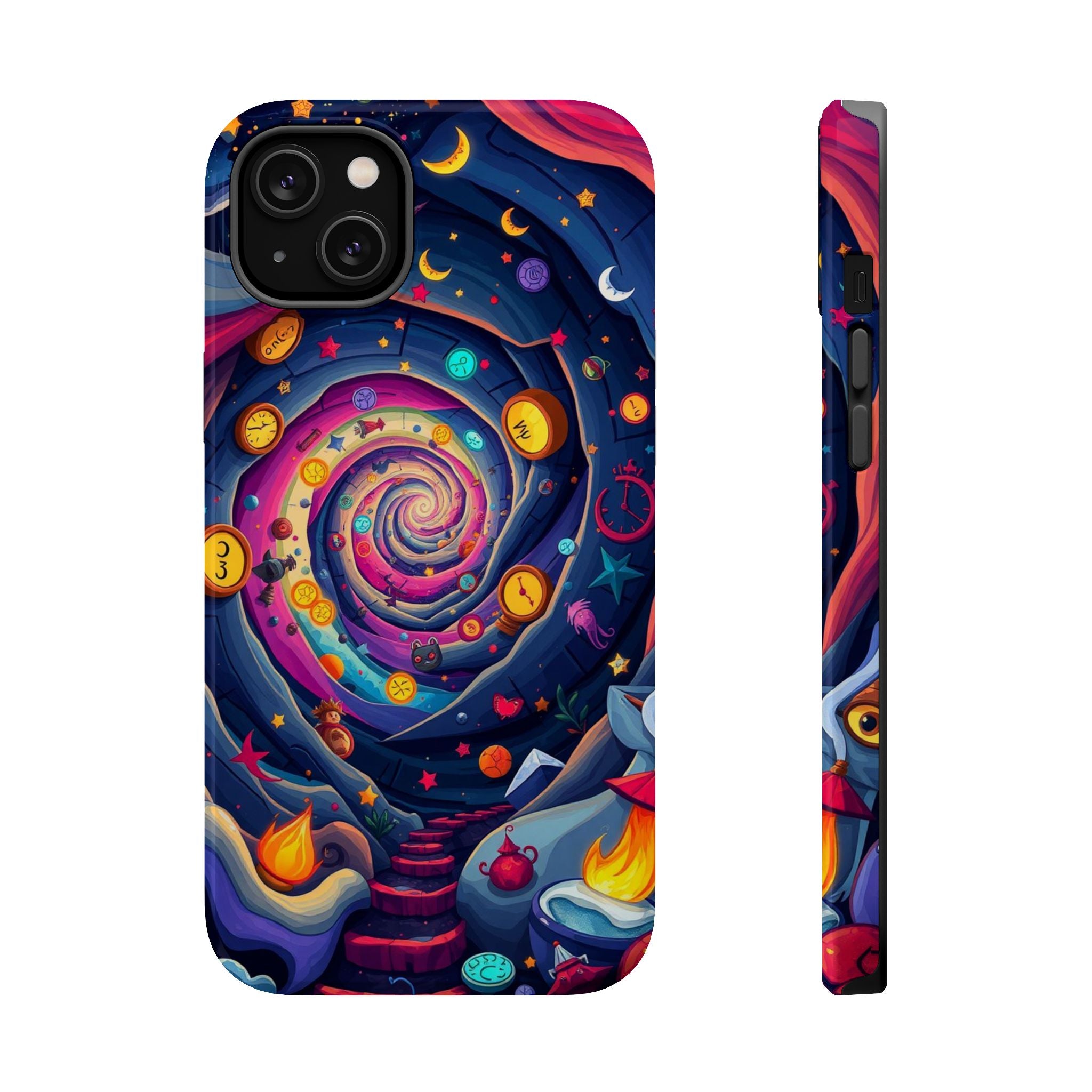 iPhone Time Portal Swirl Kids Fun iPhone Phone Case Gift Clean Minimal · iPhone