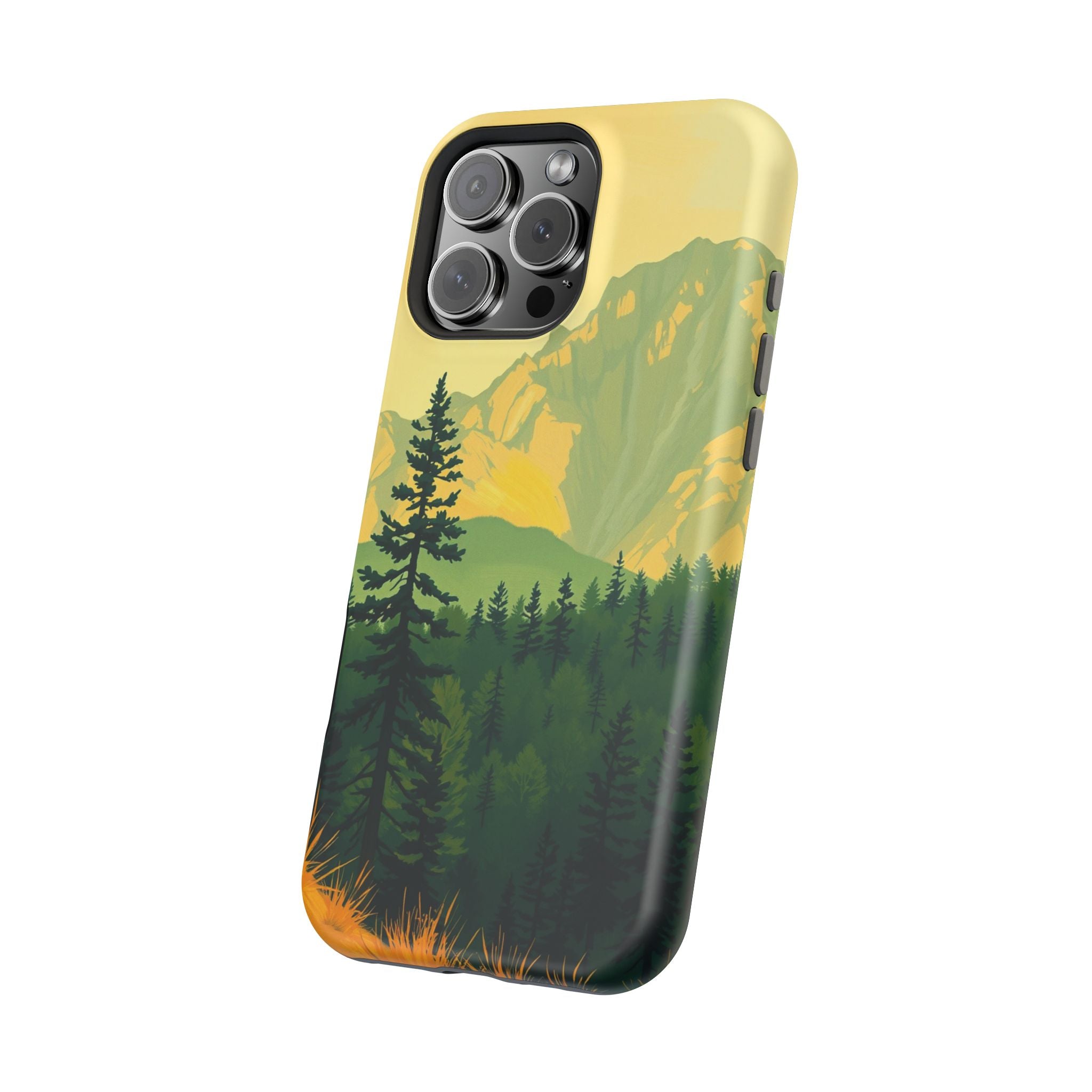 iPhone Pine Ridge Oil Painting Impressionist Slim iPhone Everyday · iPhone Case
