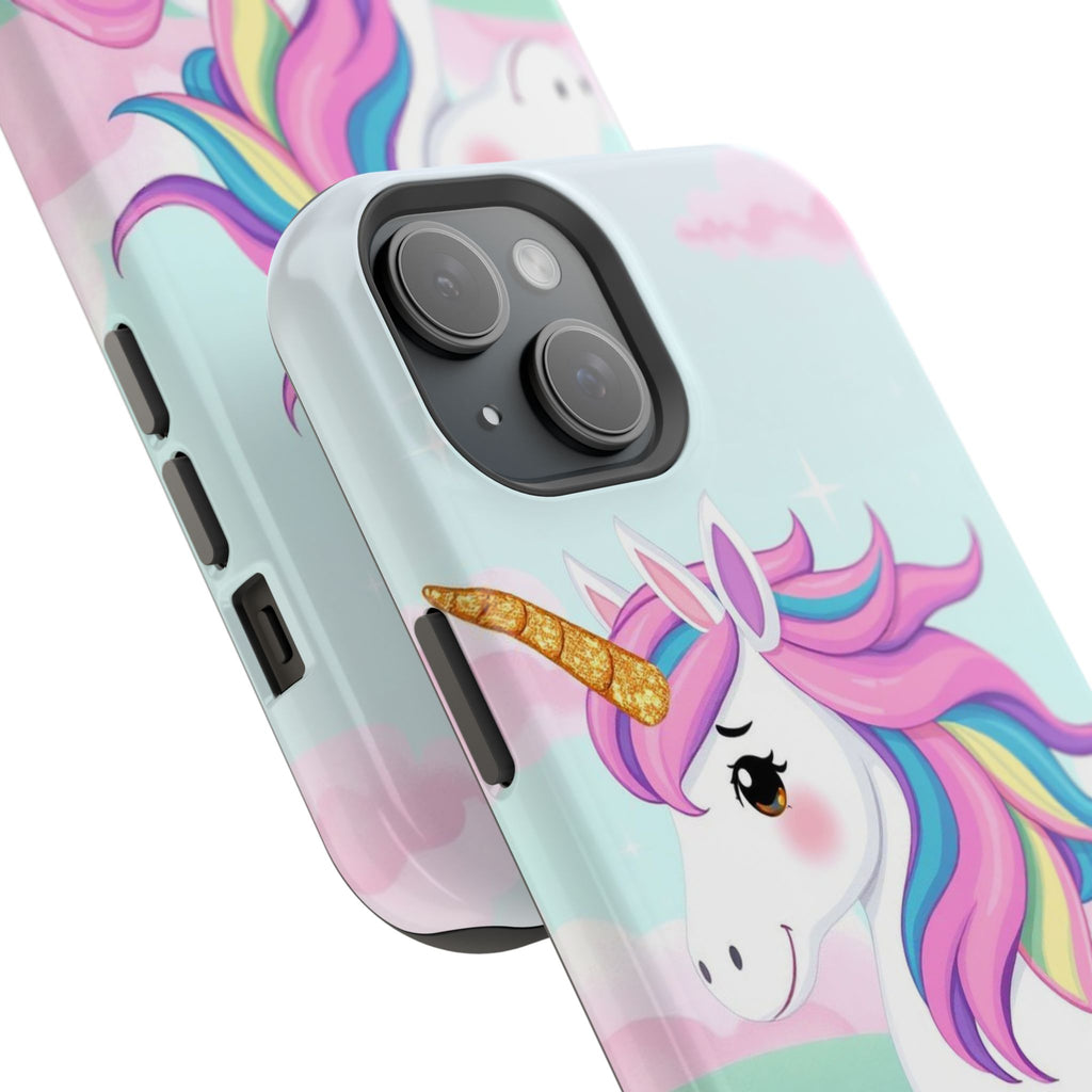 iPhone Rainbow Unicorn Kids Fun Soft iPhone Phone Case Gift Finish · iPhone Case