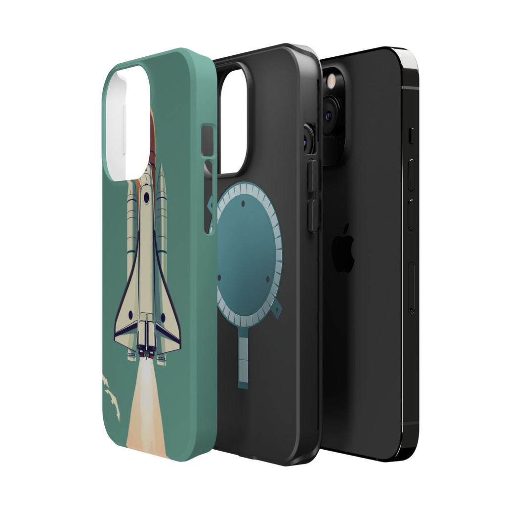 iPhone Retro Space Shuttle Cinematic Art Slim Everyday Designer Case · iPhone Ca