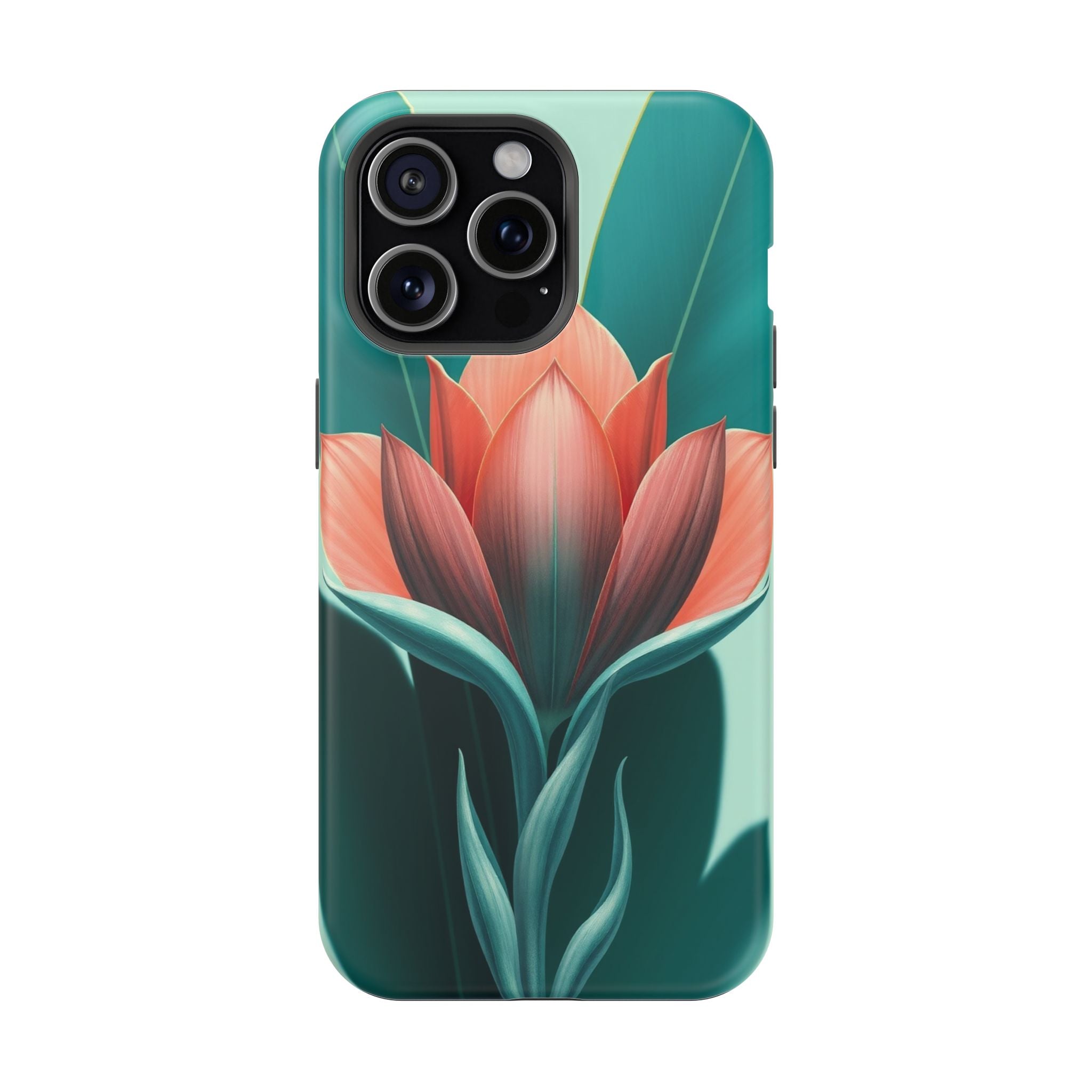 iPhone Dreamy Botanical Illustration Design Soft iPhone 14 Finish · iPhone Case