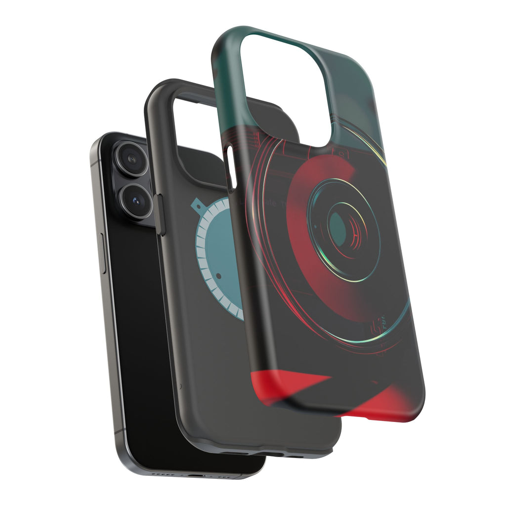 iPhone Vibrant Cassette Tape Rewind Design Slim Everyday Designer Case · iPhone
