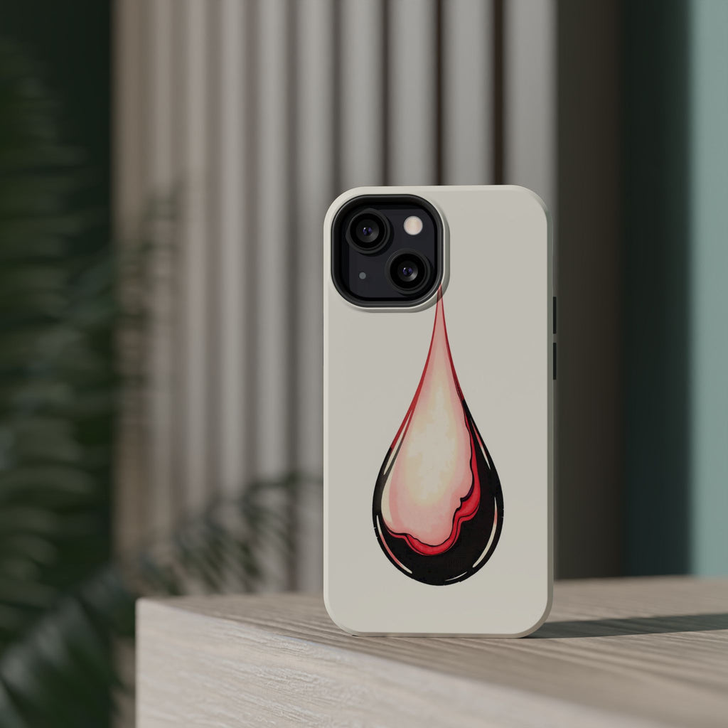 iPhone Ink Drop Dark Gothic Slim Everyday Designer Case · iPhone Case Quiet Mood