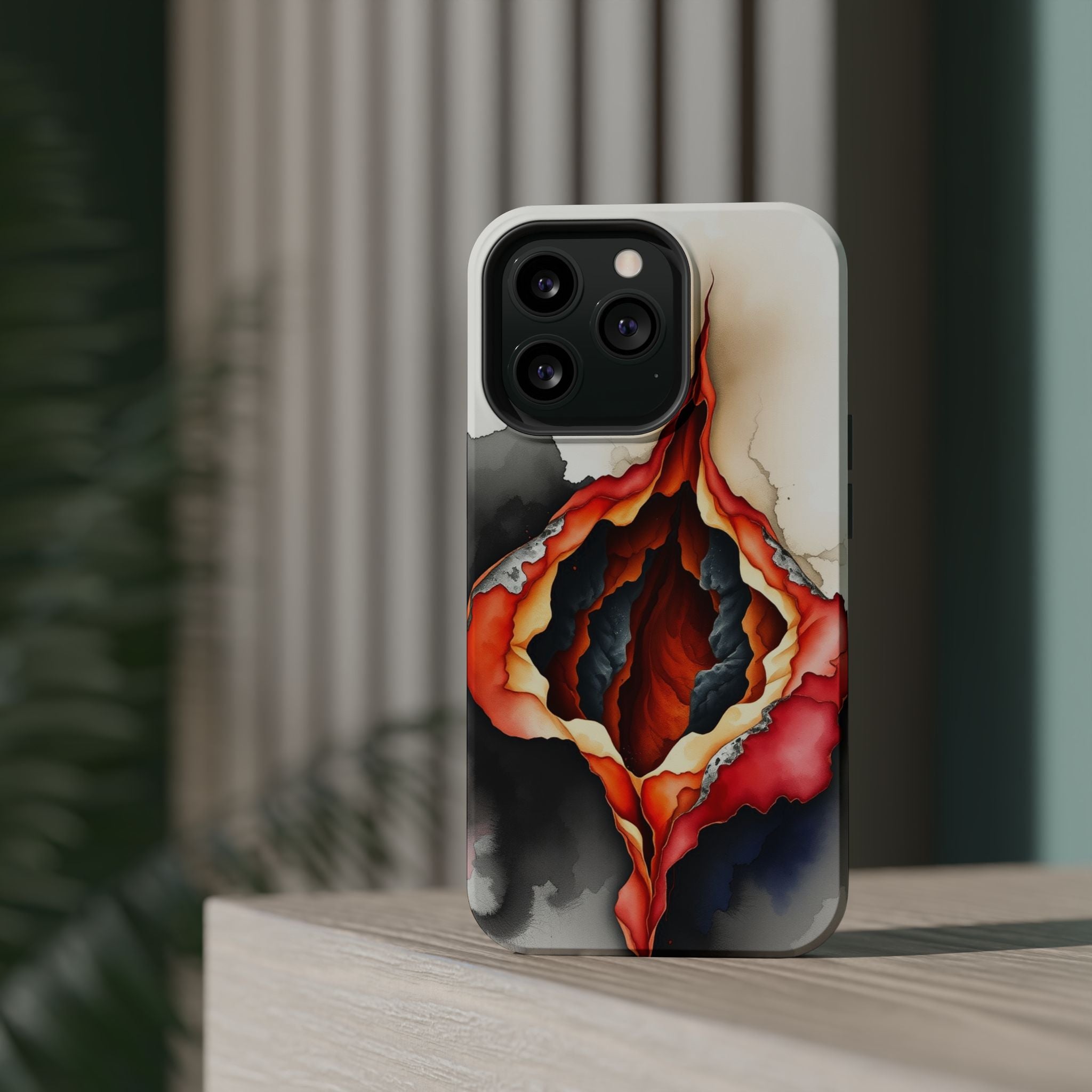 iPhone Chromatic Aberration Bold Art Slim Everyday Designer Case · iPhone Case