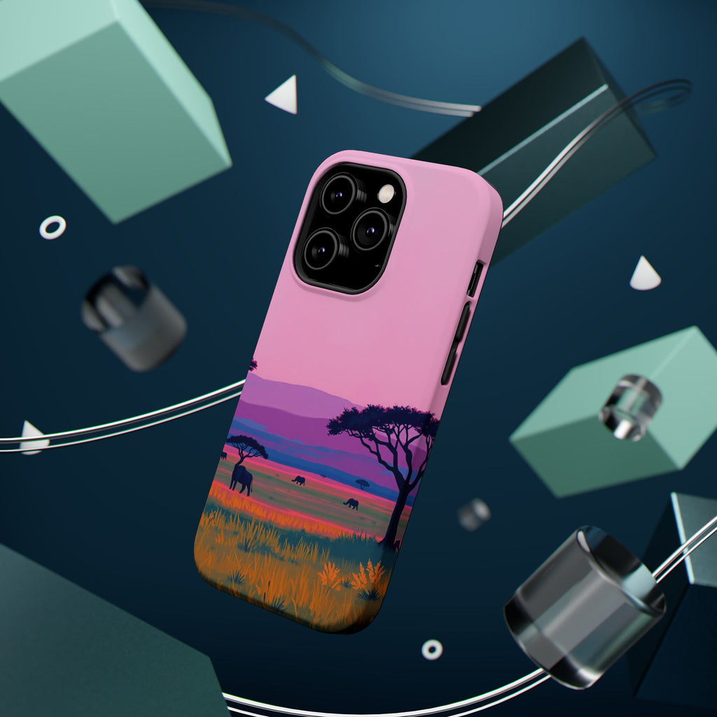 iPhone Savanna Horizon Electric Art Slim Everyday Designer Case · iPhone Case