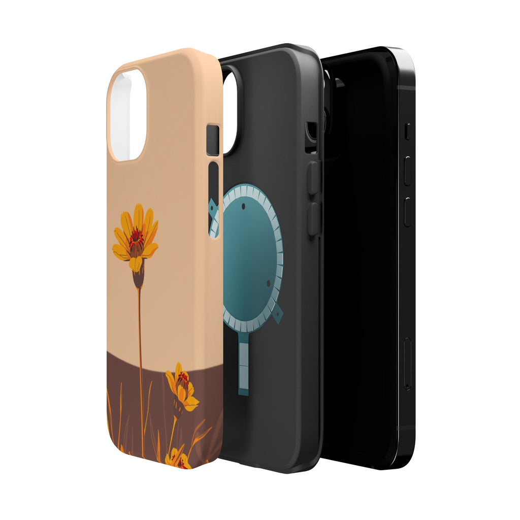 iPhone Serene Desert Flower Design Bold Modern Everyday Snap Case · iPhone Case