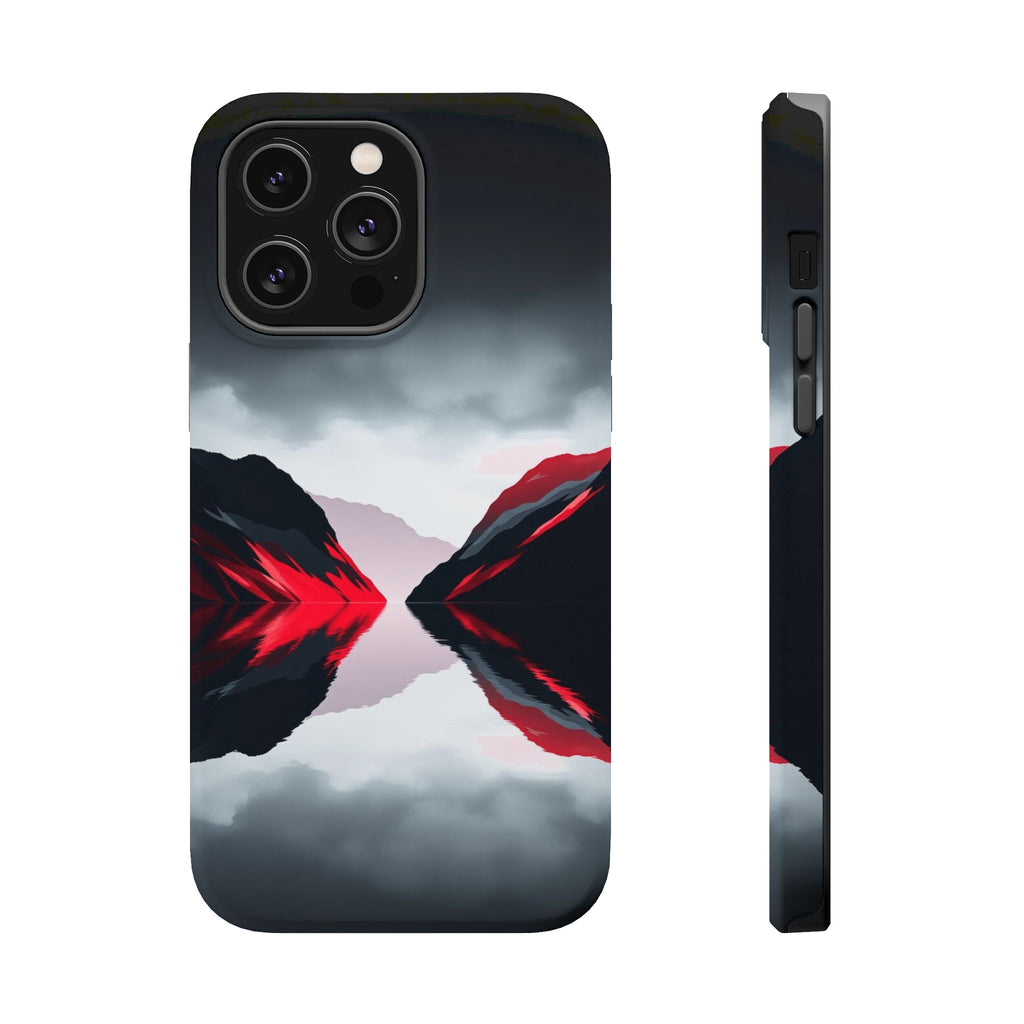 iPhone Vibrant Fjord Reflection Design Slim Everyday Designer Case · iPhone Case