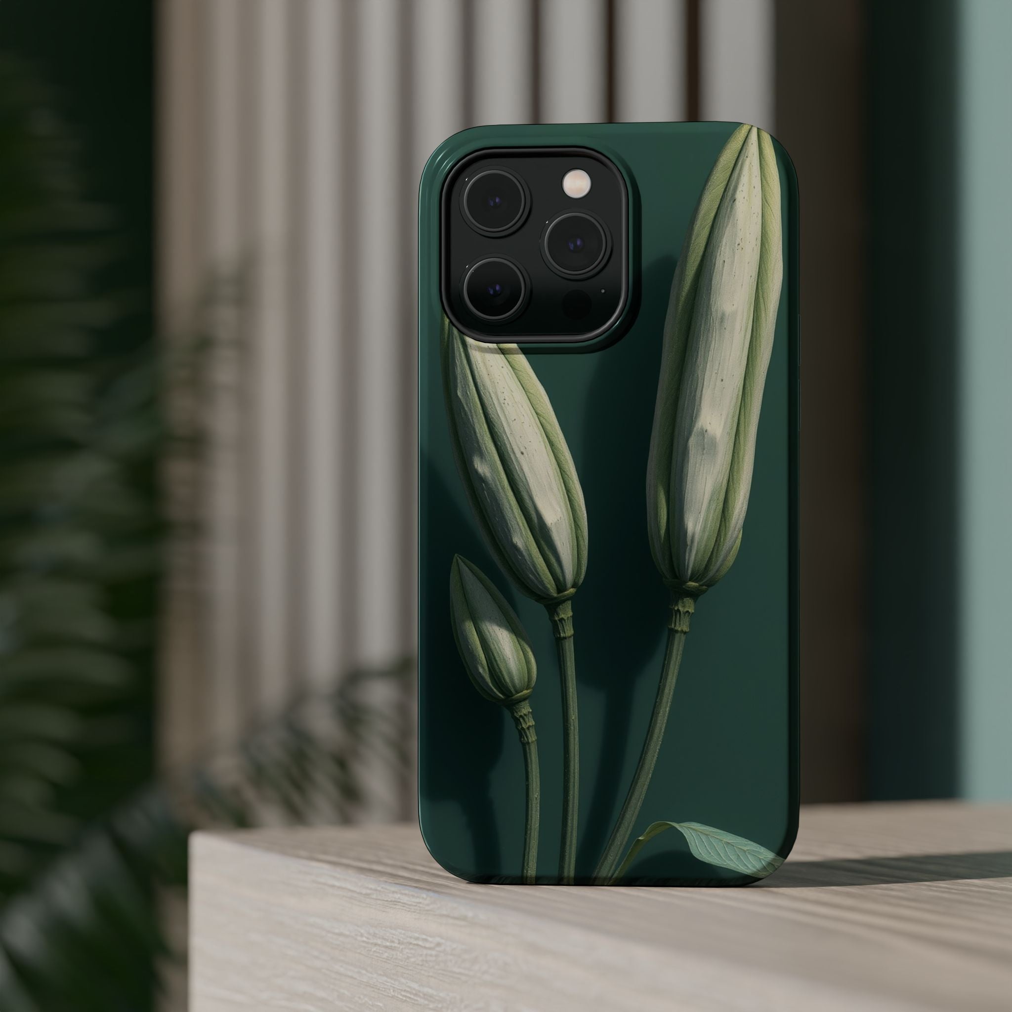 iPhone Botanical Illustration Grunge Distressed Soft iPhone Finish · iPhone Case