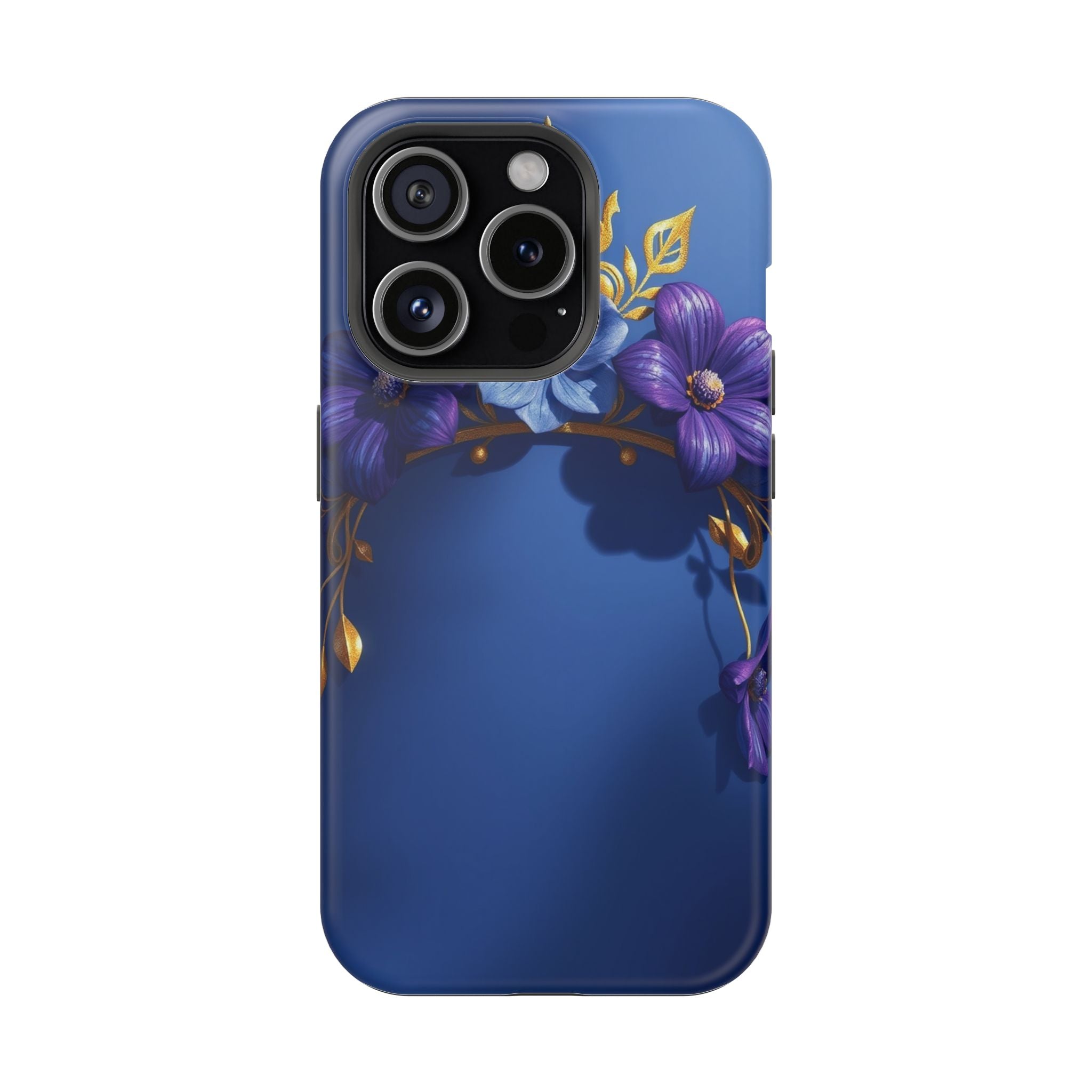 iPhone Vibrant Floral Crown Design 14 Slim Everyday Designer Case · iPhone Case