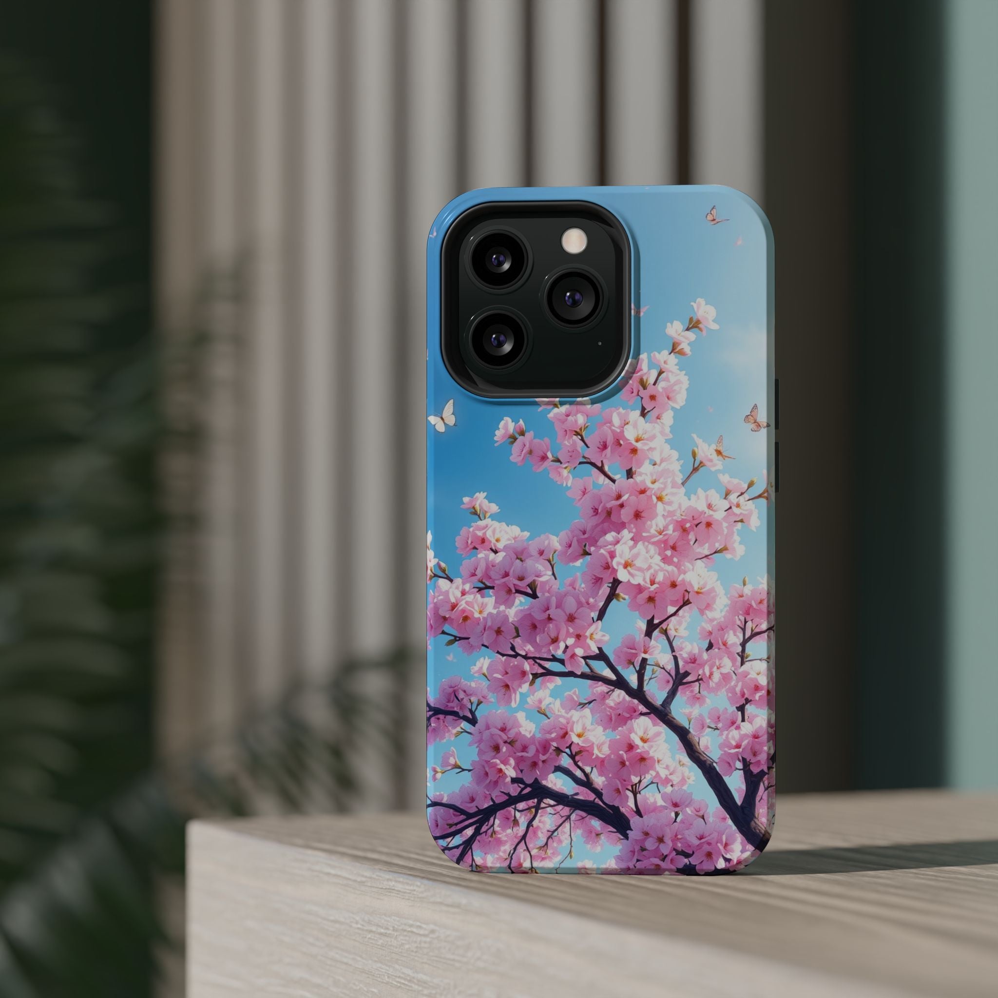 iPhone Cherry Blossom Floral Slim Everyday Designer Case · iPhone Case