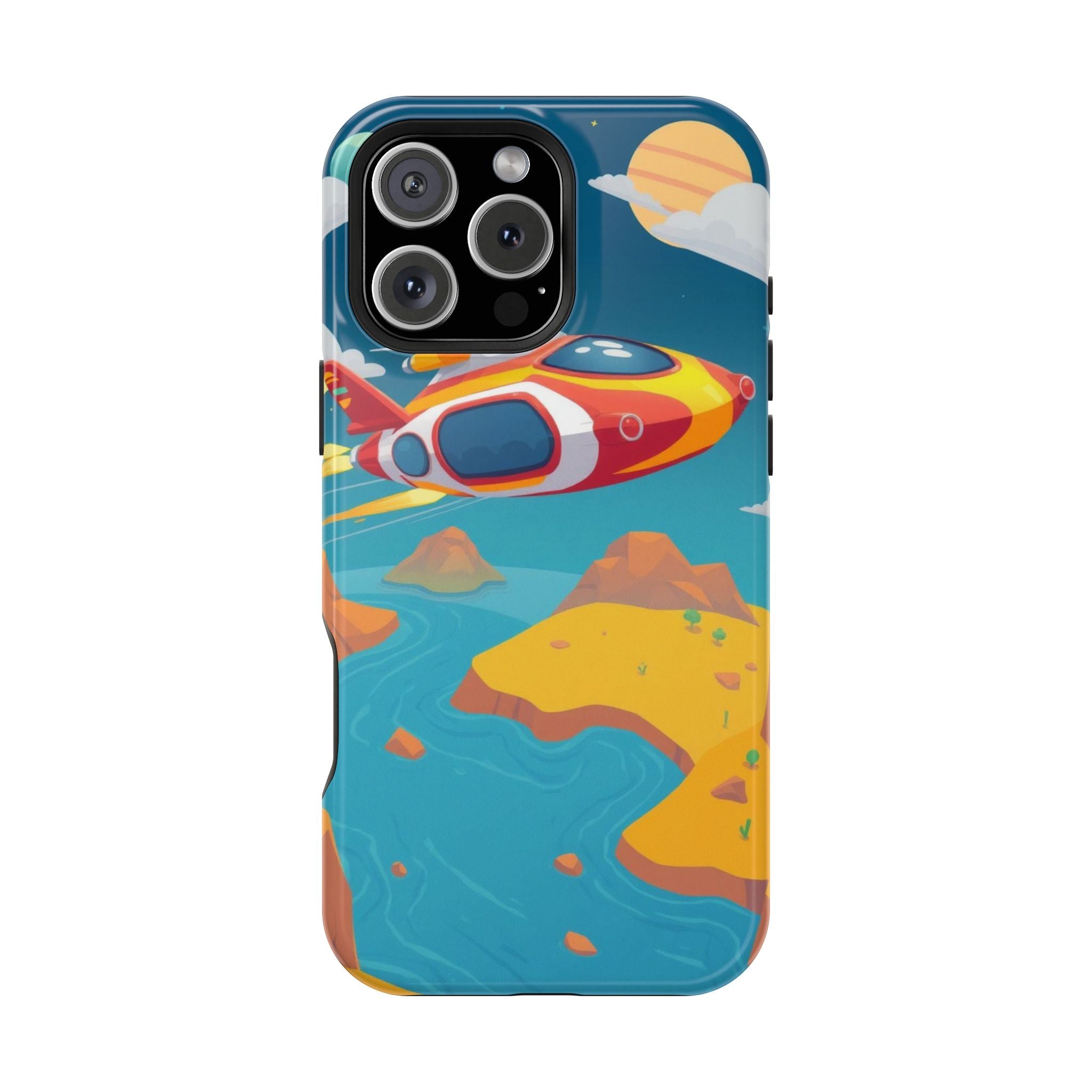 iPhone Hovercraft Glide Kids Fun Clean iPhone Phone Case Gift Minimal · iPhone C