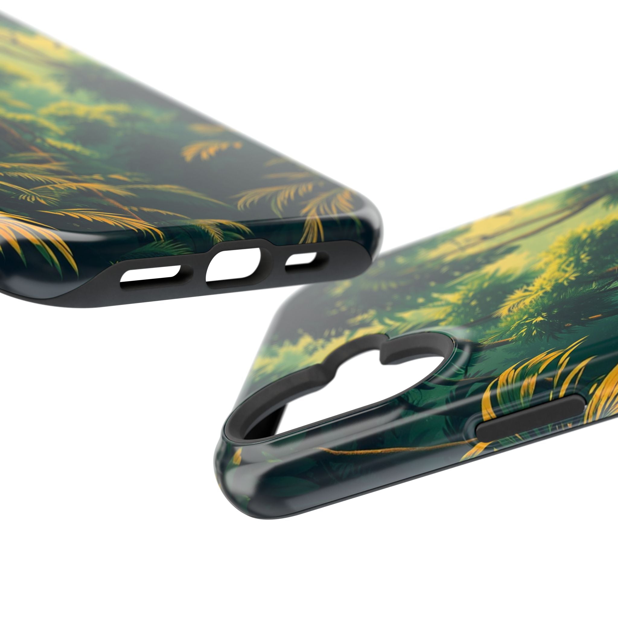 iPhone Rainforest Canopy Vintage Retro Poster Slim iPhone Everyday · iPhone Case