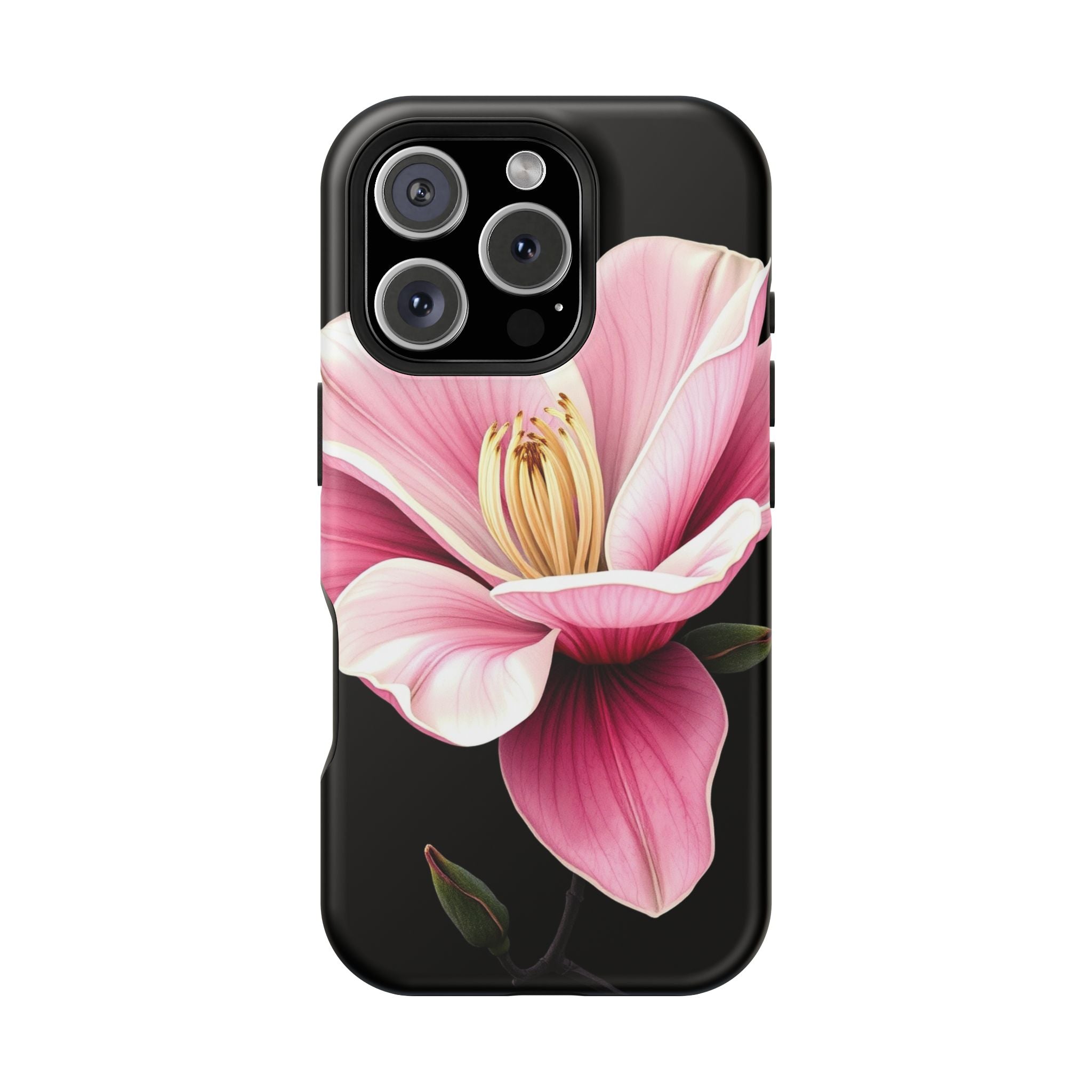 iPhone Magnolia Dream Dark Gothic Ink Slim Everyday Designer Case · iPhone Case