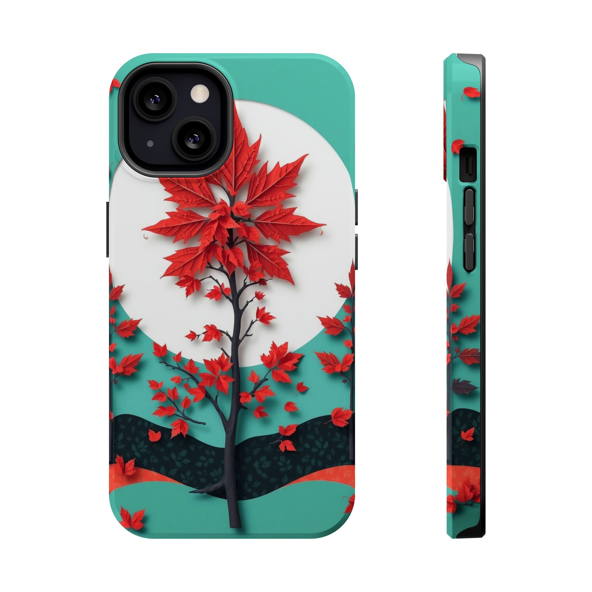 iPhone Autumn Maple Mystic Art Slim Everyday Designer Case · iPhone Case