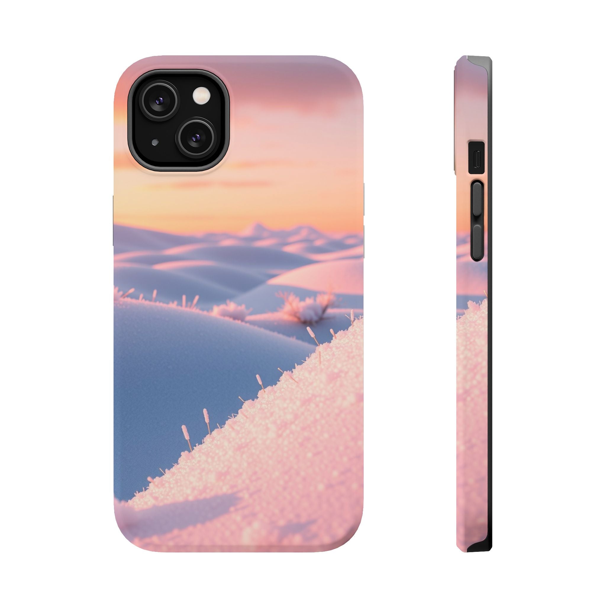 iPhone Snow Field 3D Digital Slim Everyday Designer Case · iPhone Case
