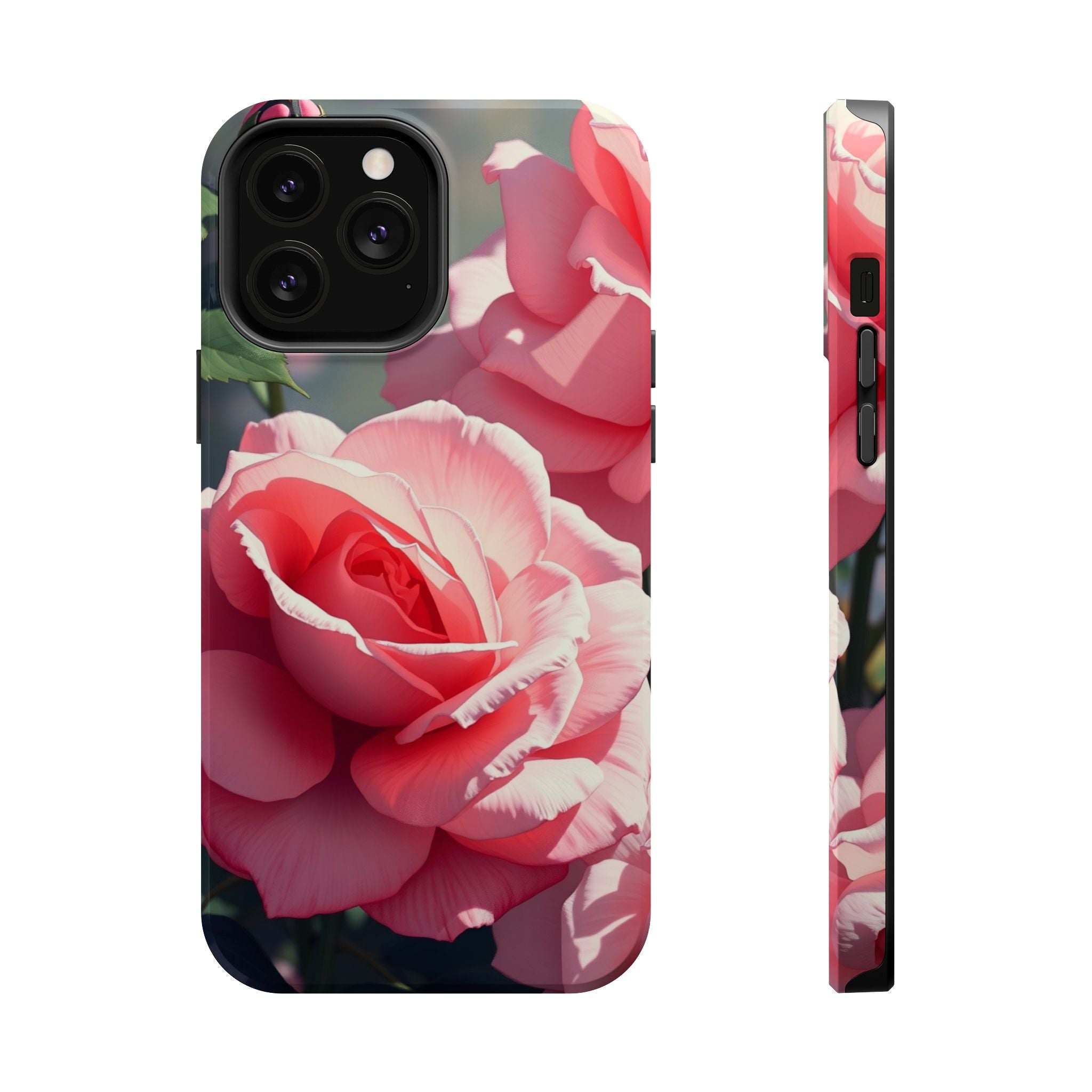 iPhone Serene Rose Garden Design Bold Modern Everyday Snap Case · iPhone Case