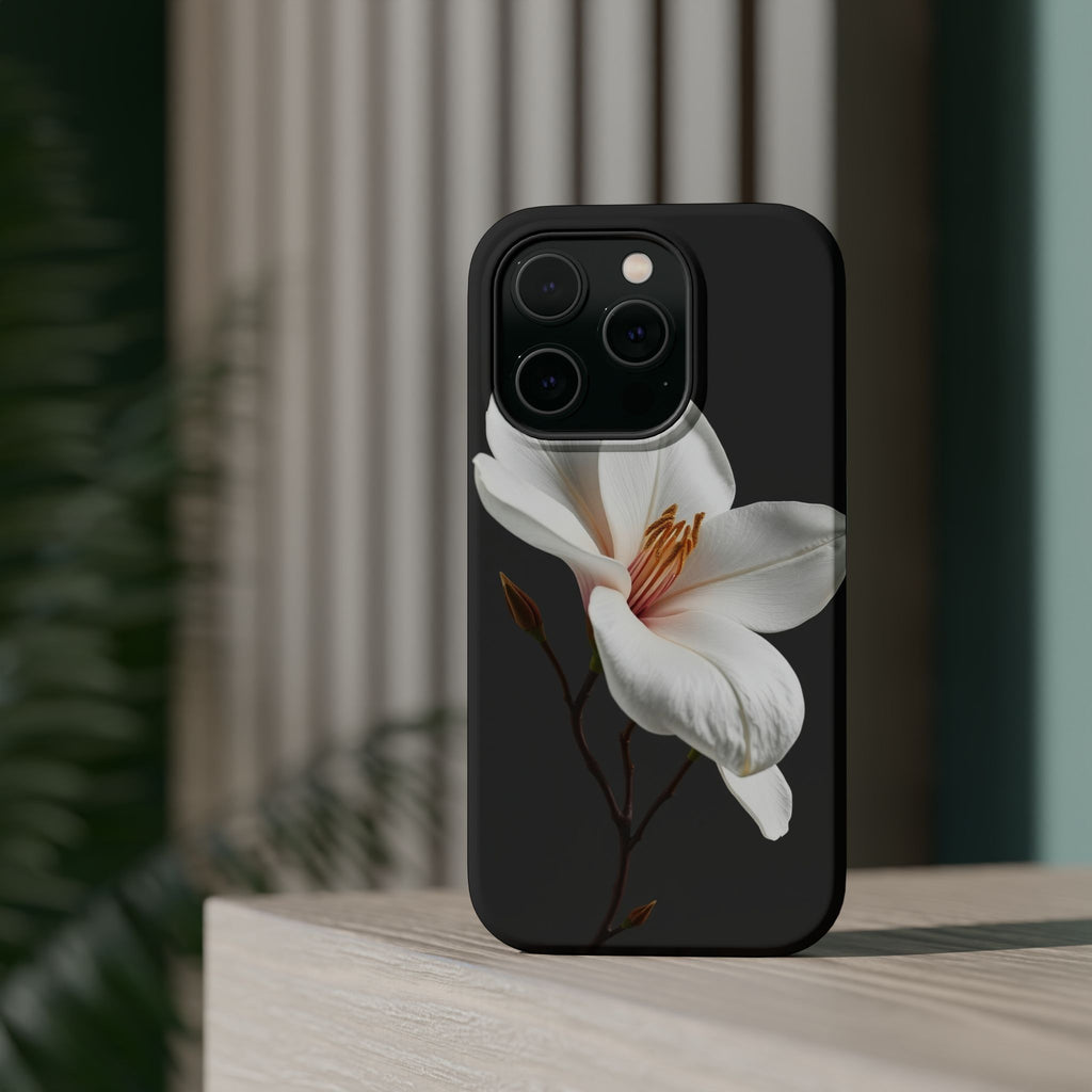 iPhone Earthy Magnolia Dream Design Slim Everyday Designer Case · iPhone Case