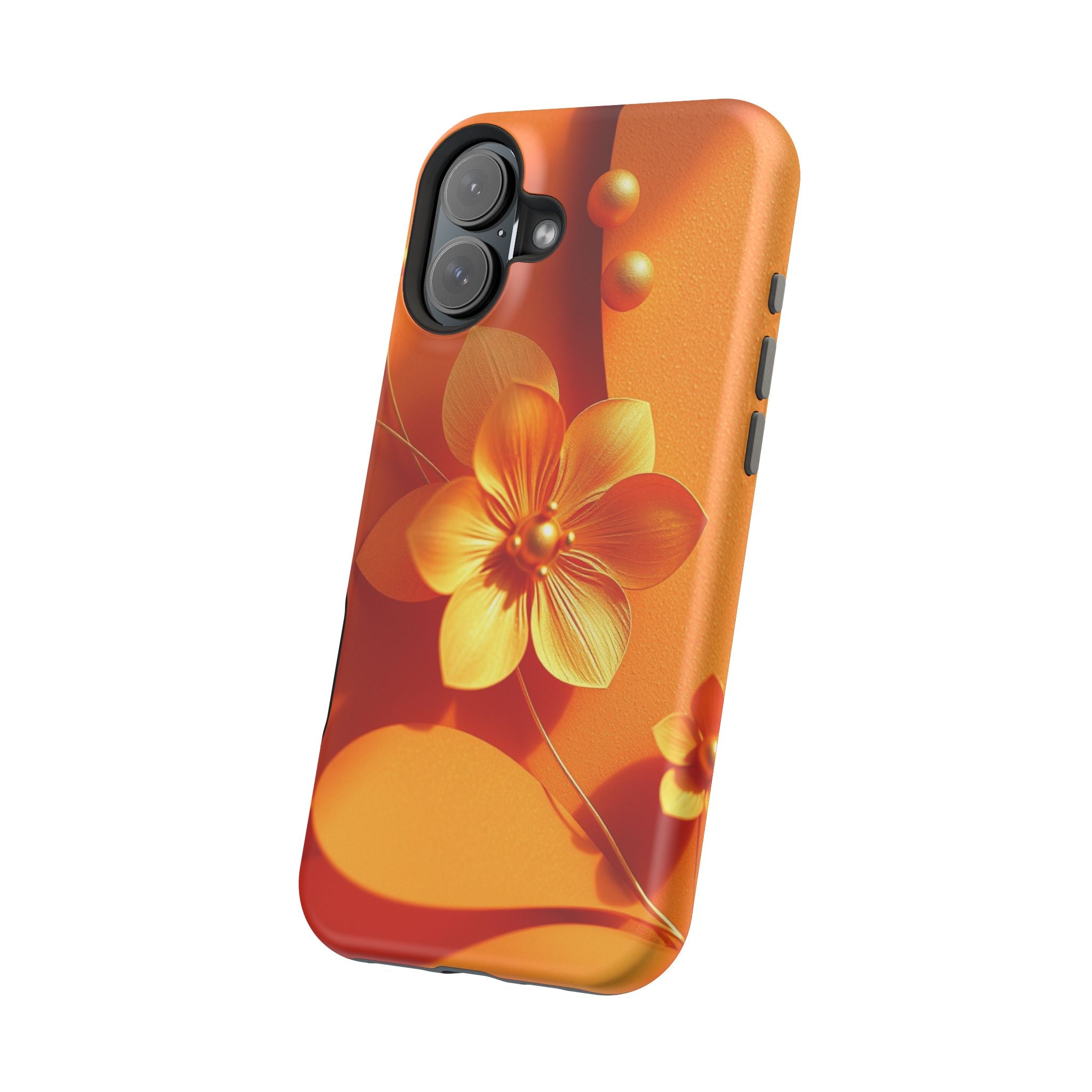 iPhone Floral Geometric Gold Foil Luxury Slim Everyday iPhone Designer · iPhone