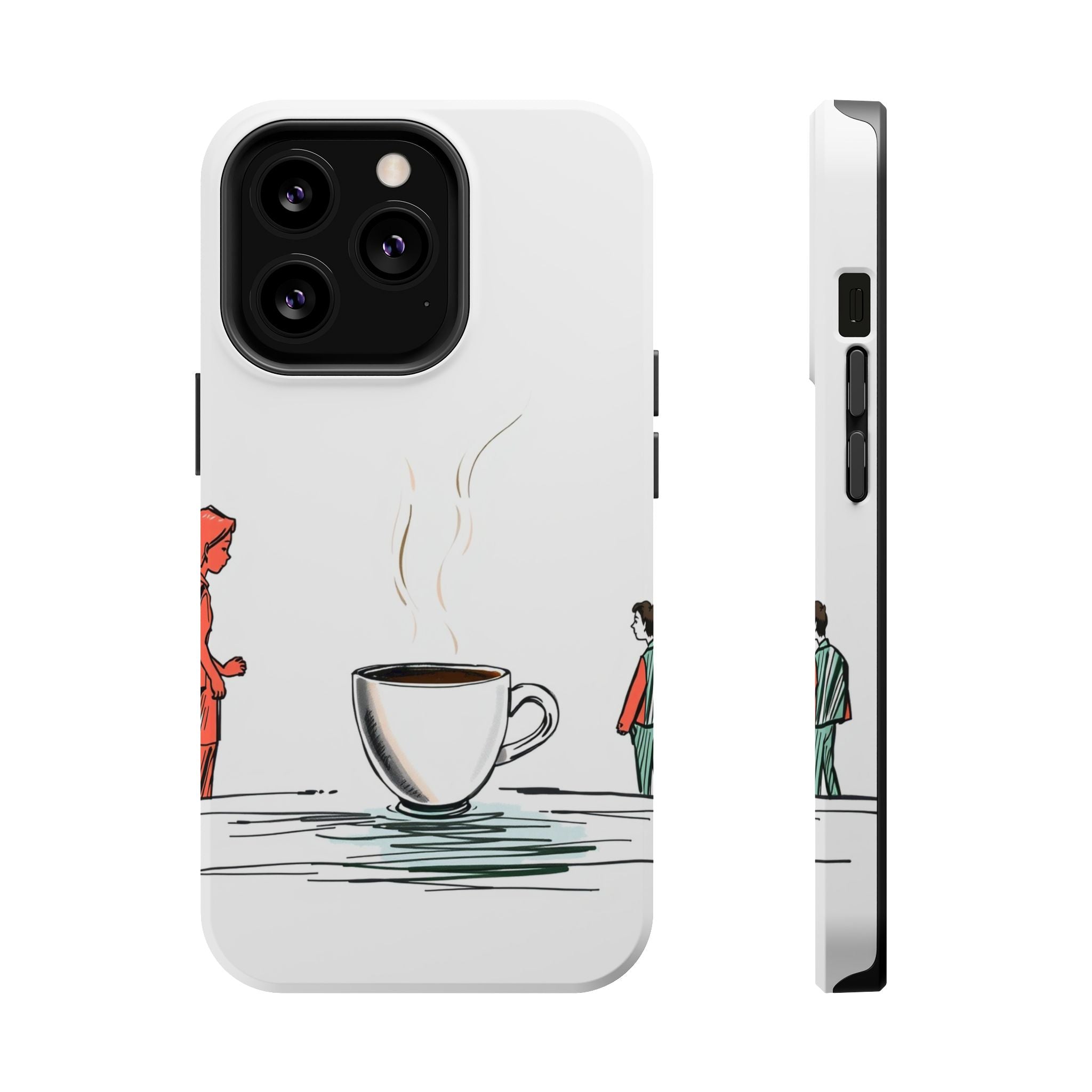 iPhone Coffee Before People Mystic Art Slim Everyday Designer Case · iPhone Case