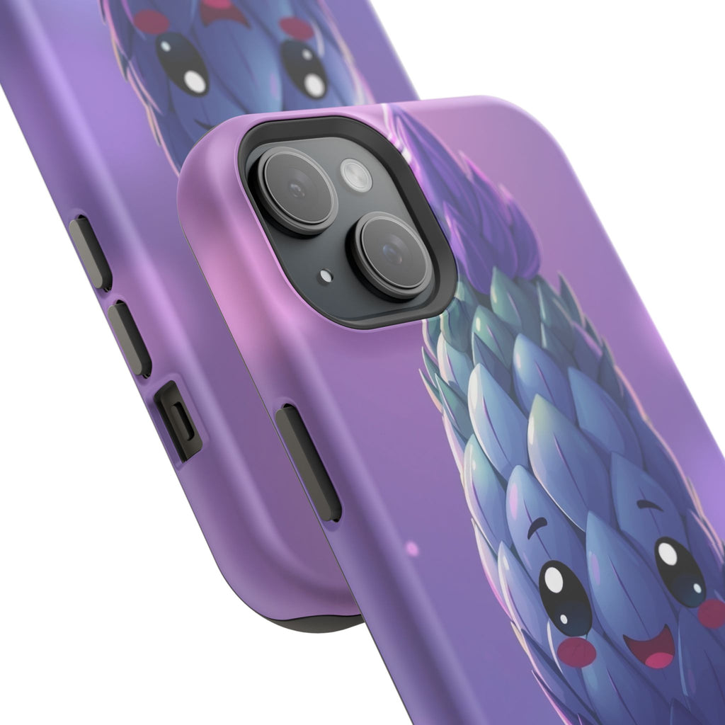 iPhone Indigo And Violet Bud Burst Bold Modern Everyday Snap Case · iPhone Case