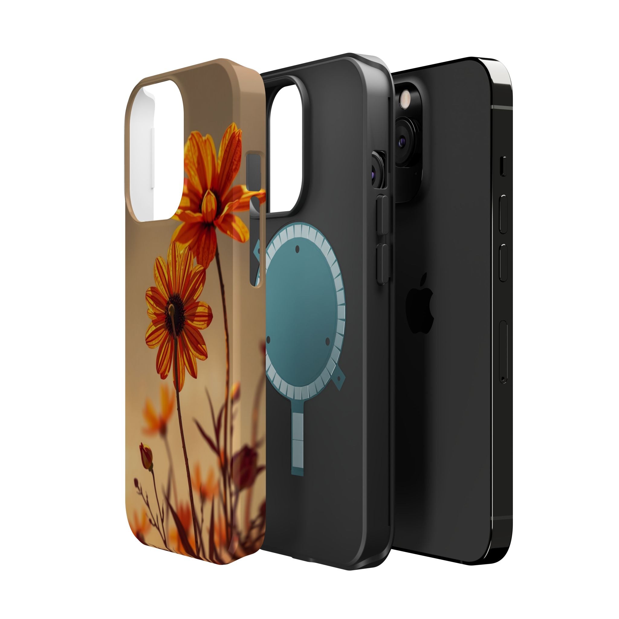iPhone Floral Dark Academia Dreamy Design Slim Snap Case · iPhone Case