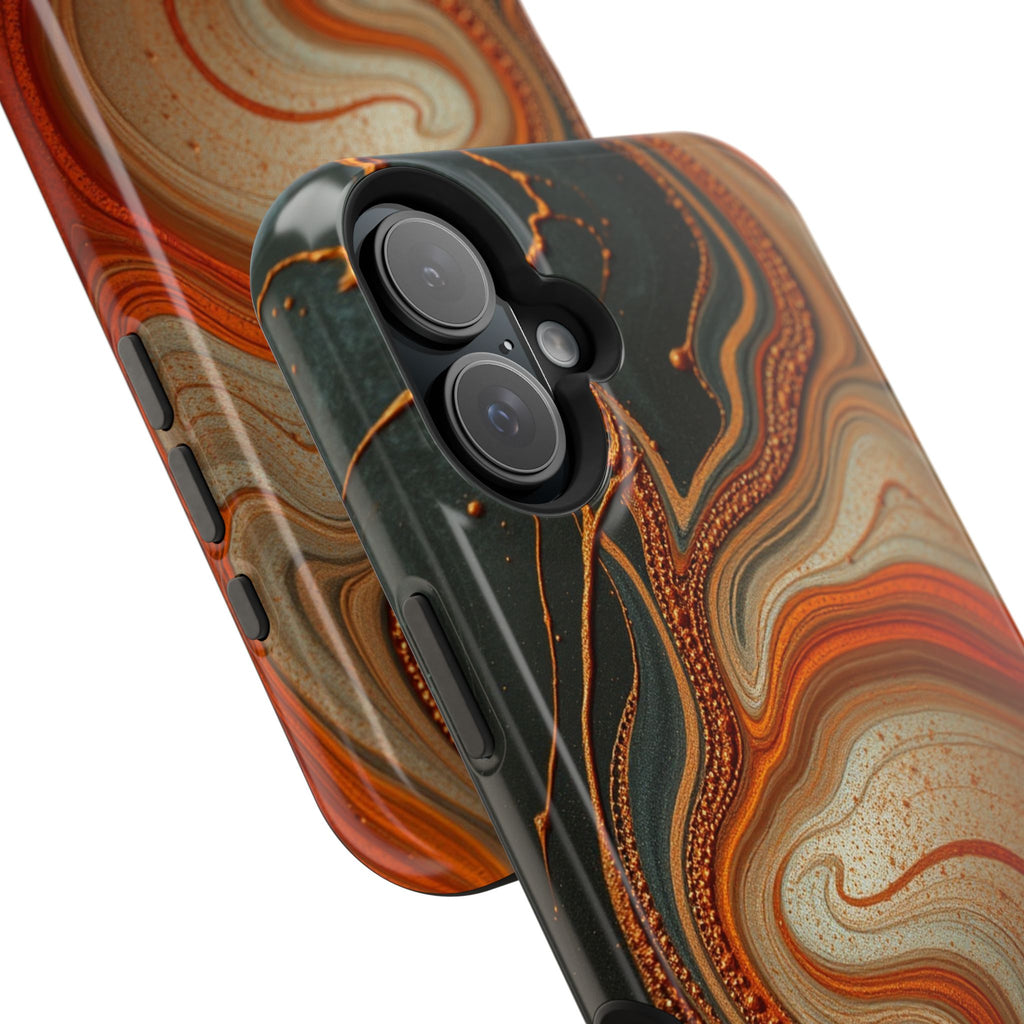 iPhone Marble Swirl Enchanted Art Bold Modern Everyday Snap Case · iPhone Case