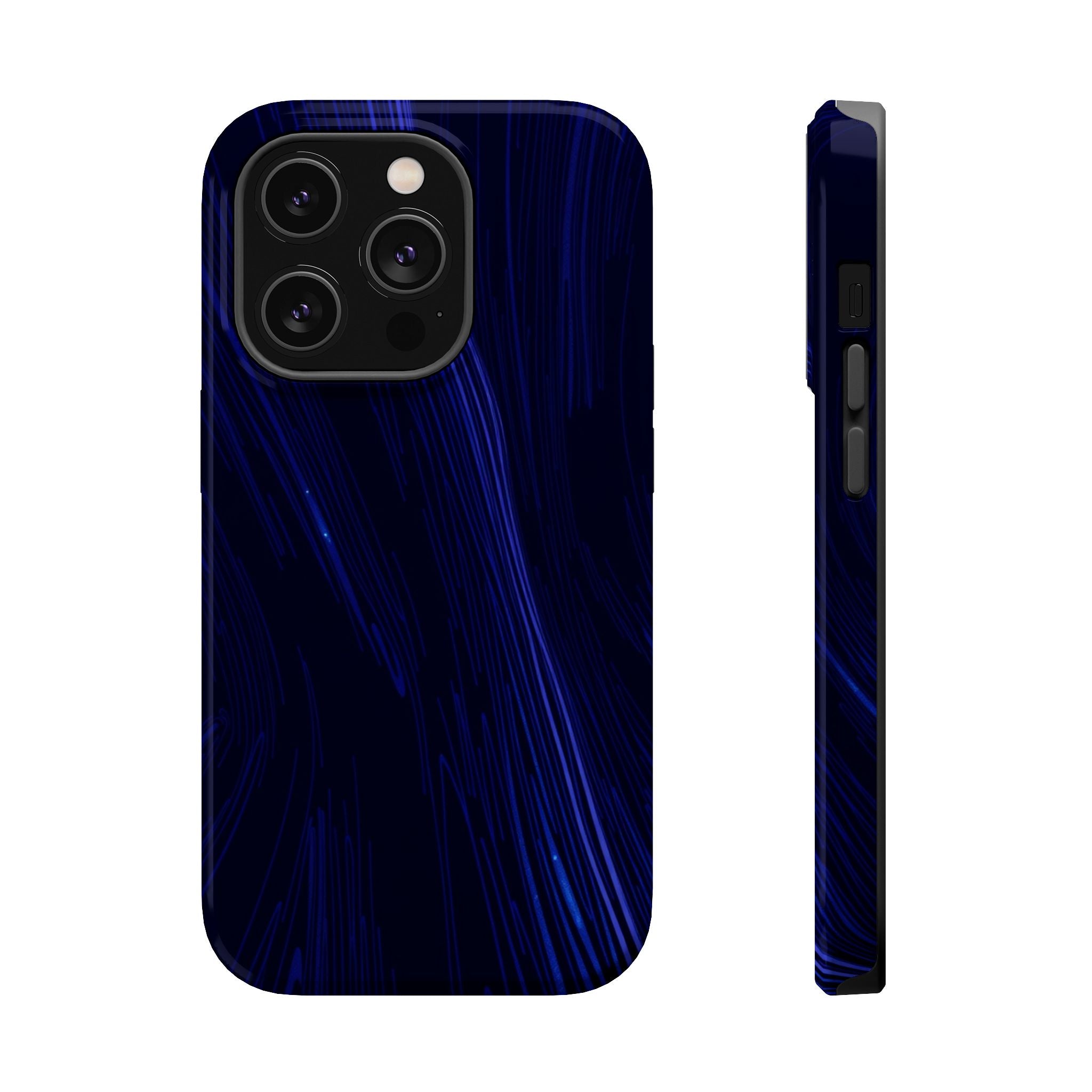 iPhone Interference Pattern Dark Gothic Ink Slim iPhone Everyday · iPhone Case