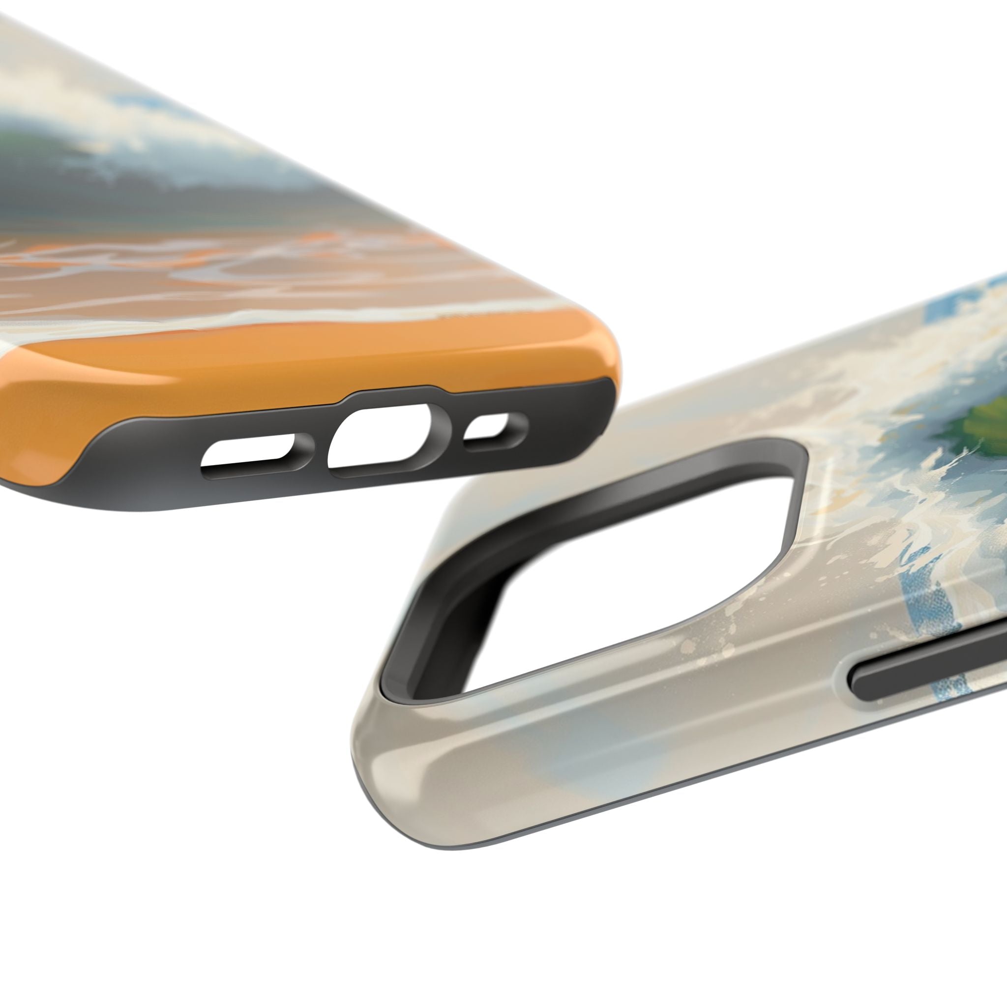 iPhone Radiant Ocean Wave Crash Design Slim Everyday Designer Case · iPhone Case