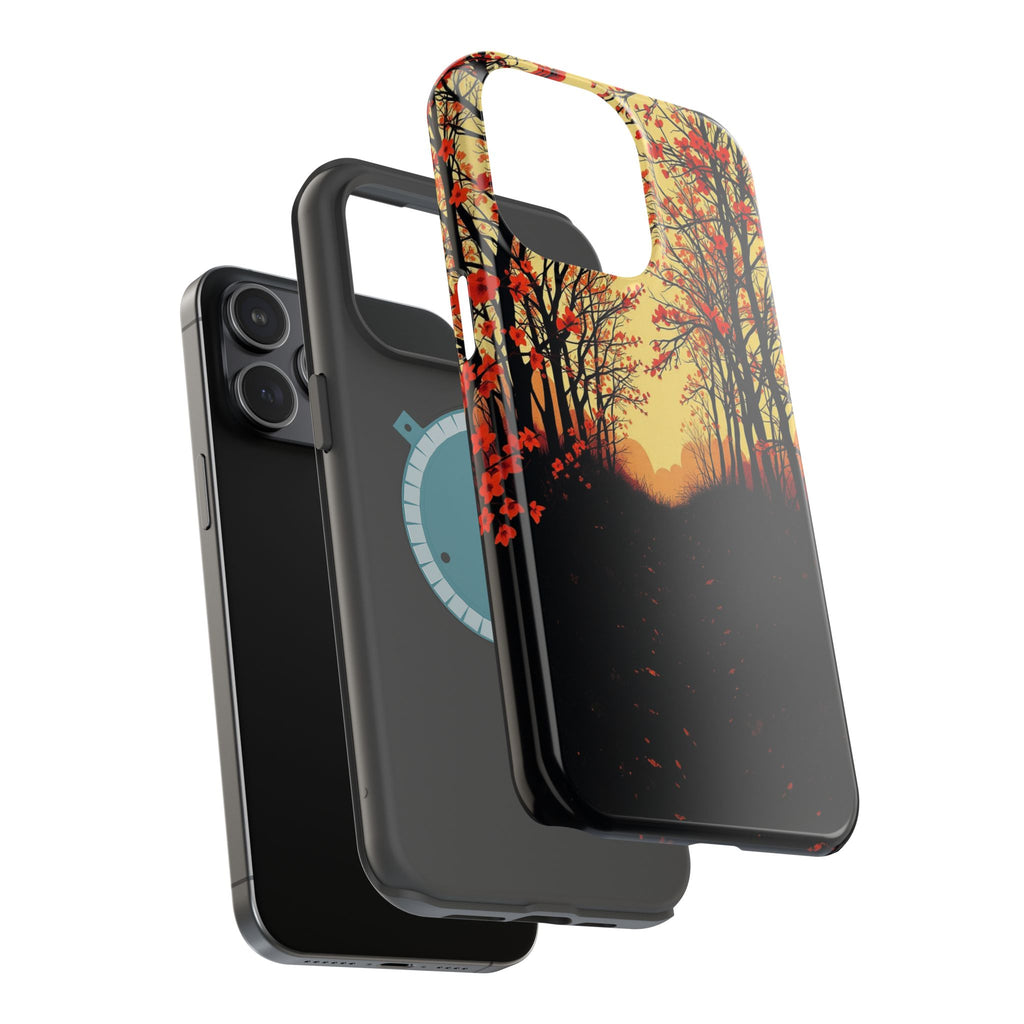 iPhone Dreamy Blossom Trail Design Bold Modern Everyday Snap Case · iPhone Case