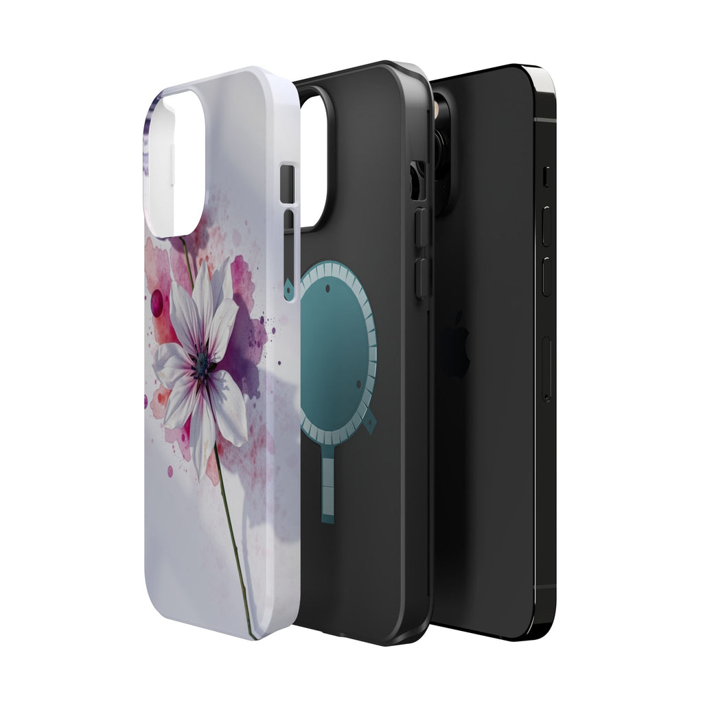 iPhone Floral Watercolor Splash Bold Art Slim Everyday iPhone 15 · iPhone Case