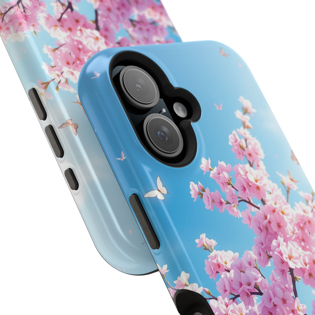iPhone Cherry Blossom Floral Slim Everyday Designer Case · iPhone Case