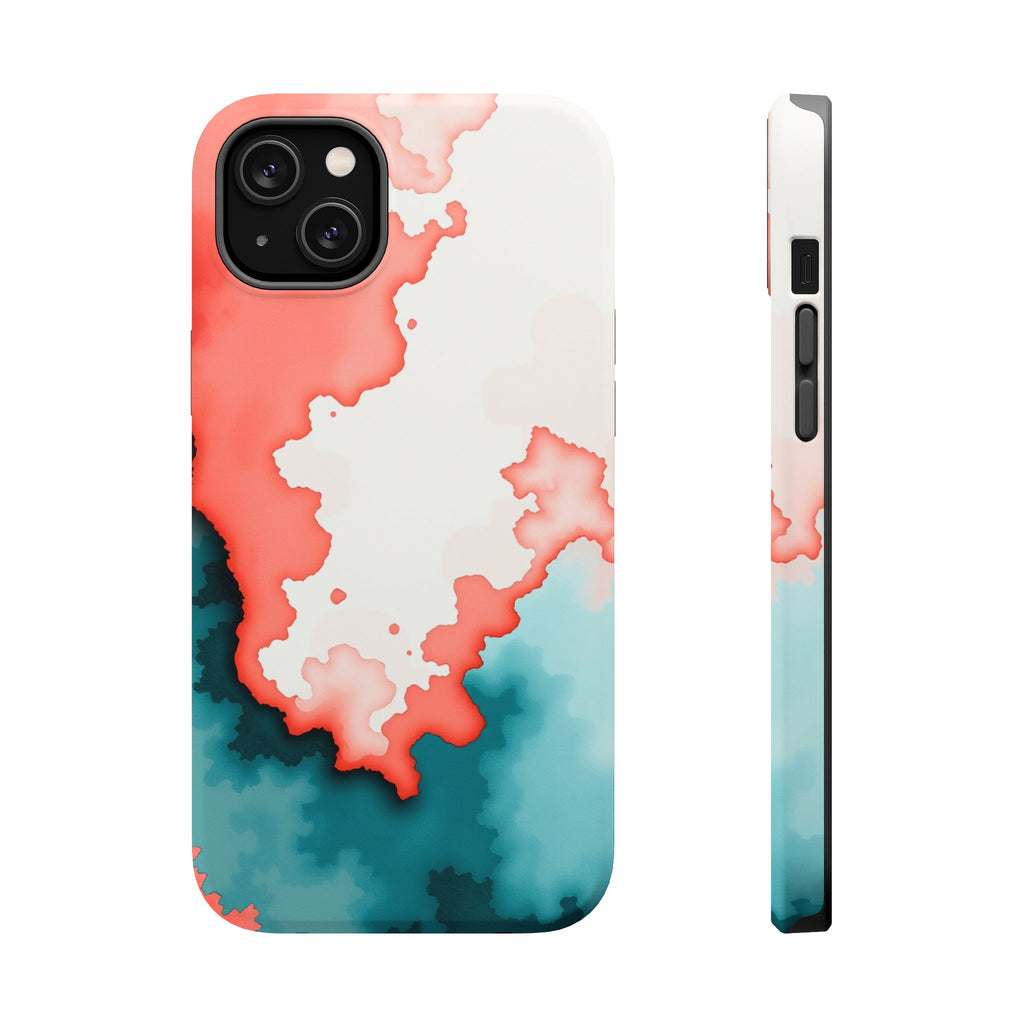 iPhone Watercolor Wash Dark Gothic Ink Slim Everyday Designer Case · iPhone Case