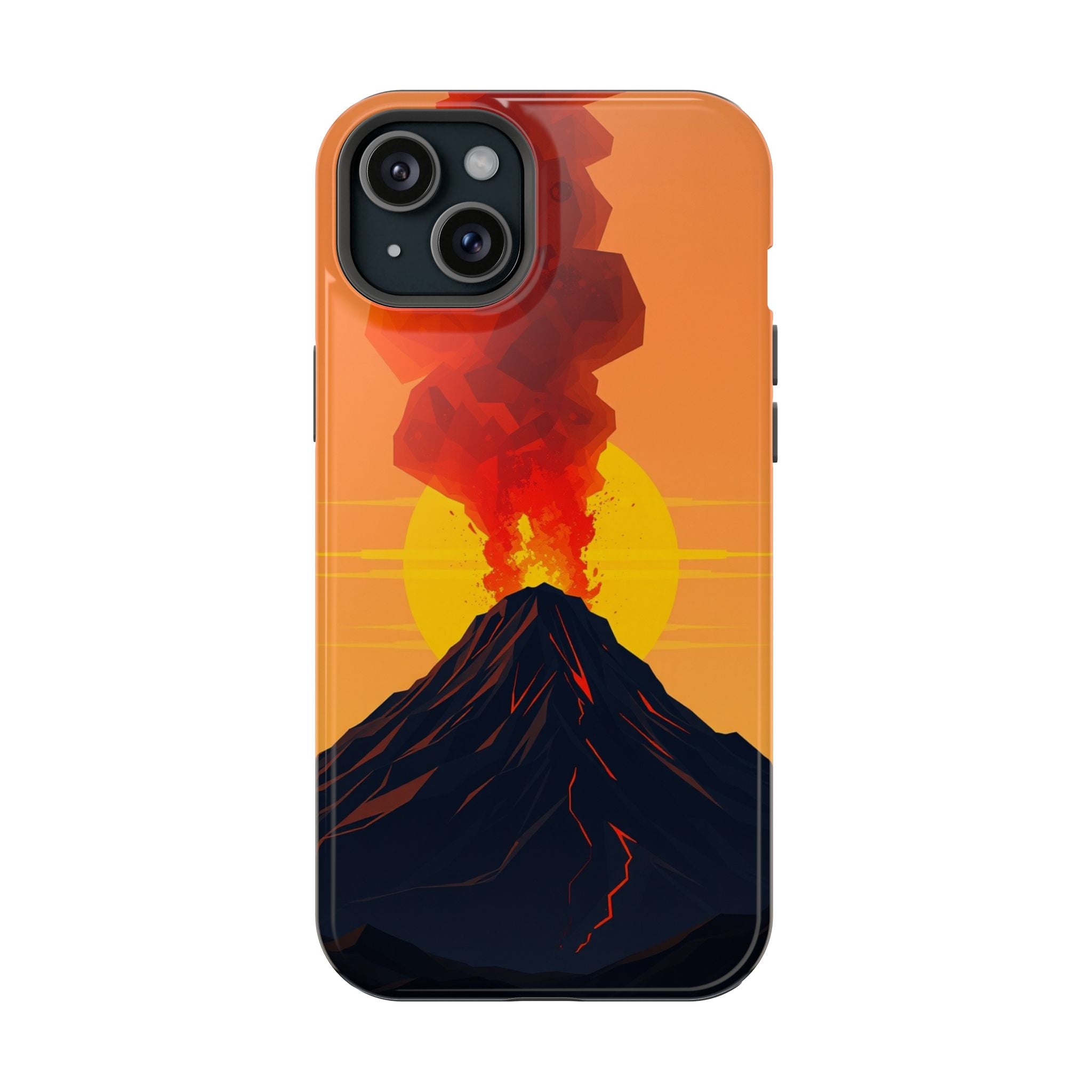 iPhone Vibrant Volcanic Eruption Design Slim Everyday iPhone Designer · iPhone C