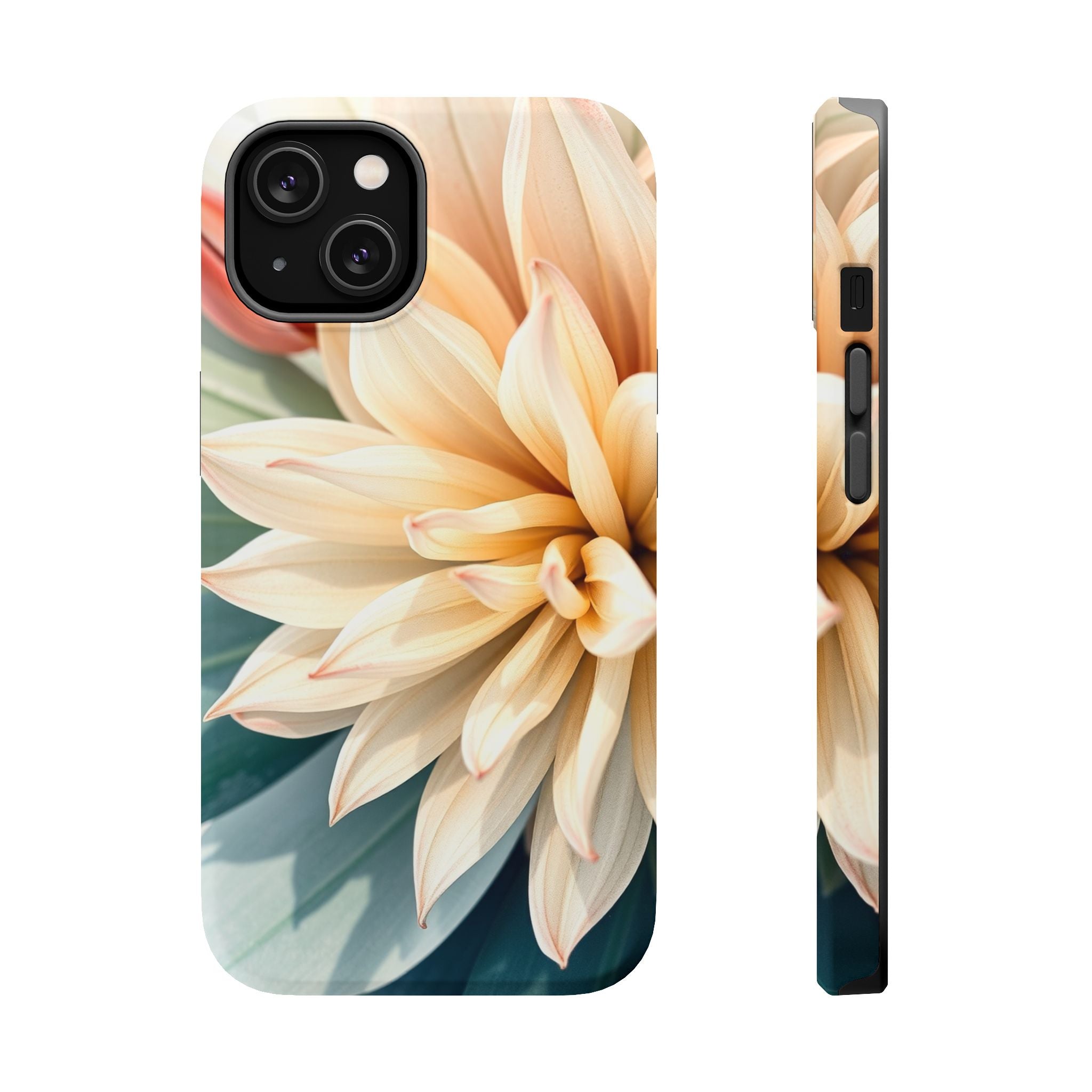 iPhone Neon Floral Radiant Design Clean Minimal Snap Case · iPhone Case